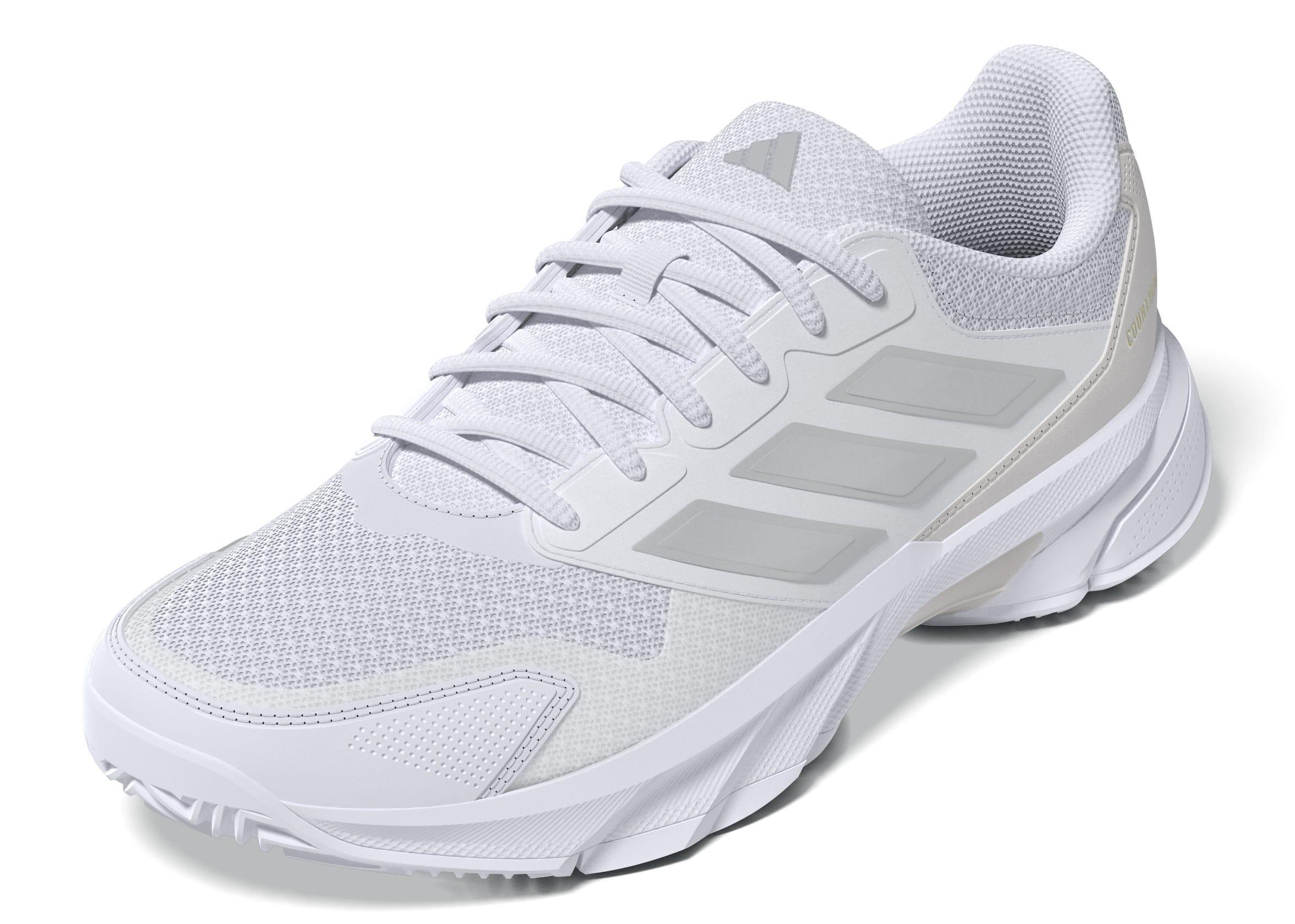 Courtjam Control 3 Tennis Shoes, White, A901_ONE, large image number 9