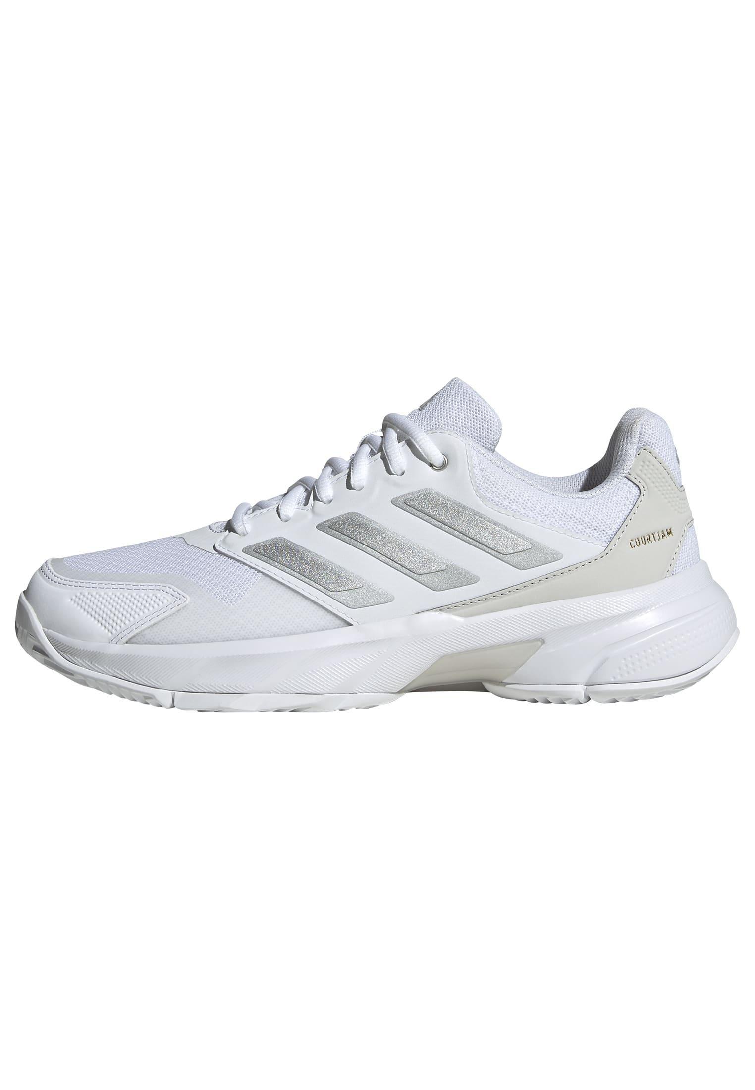 Courtjam Control 3 Tennis Shoes, White, A901_ONE, large image number 10