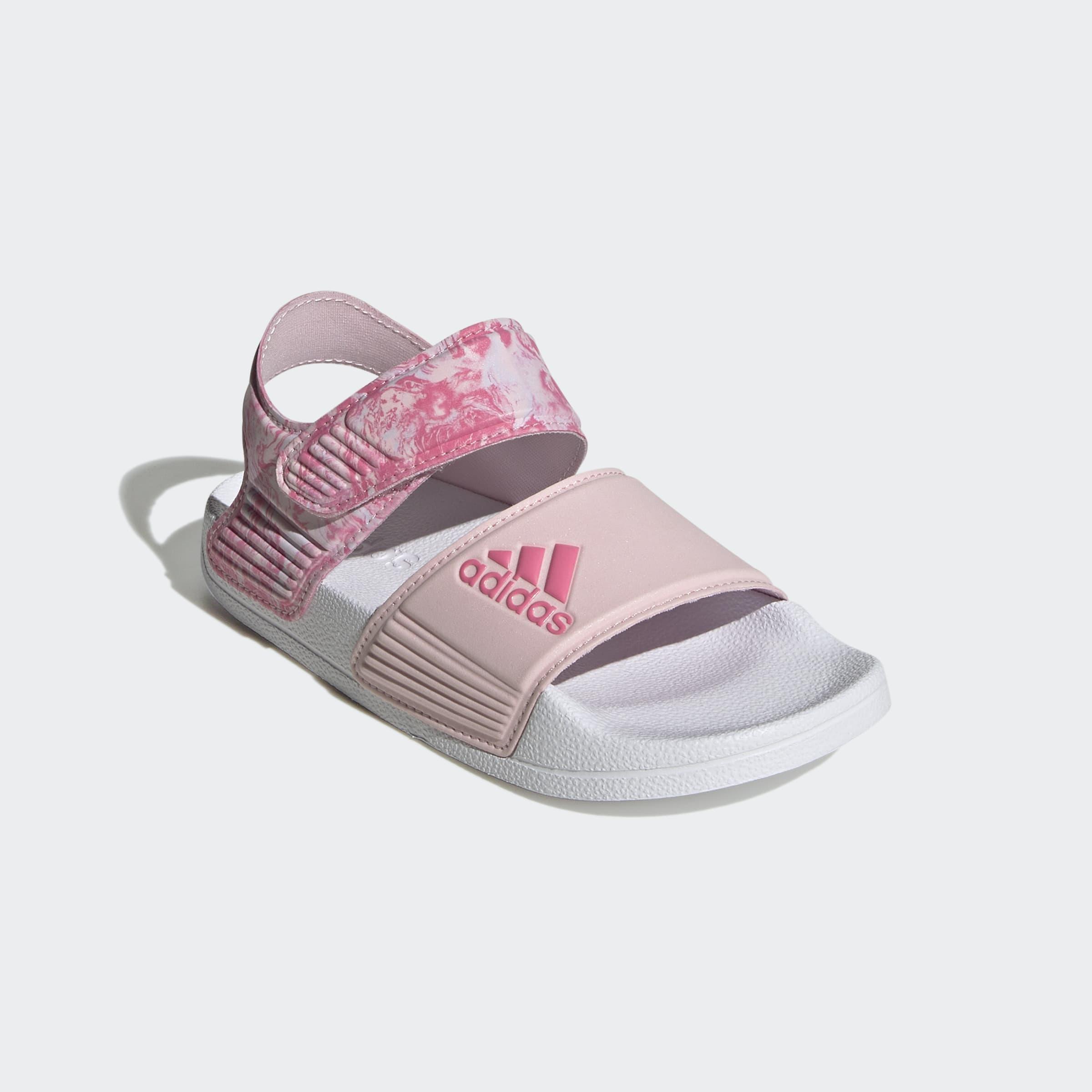 Kids Unisex Adilette Sandals, Pink, A901_ONE, large image number 2
