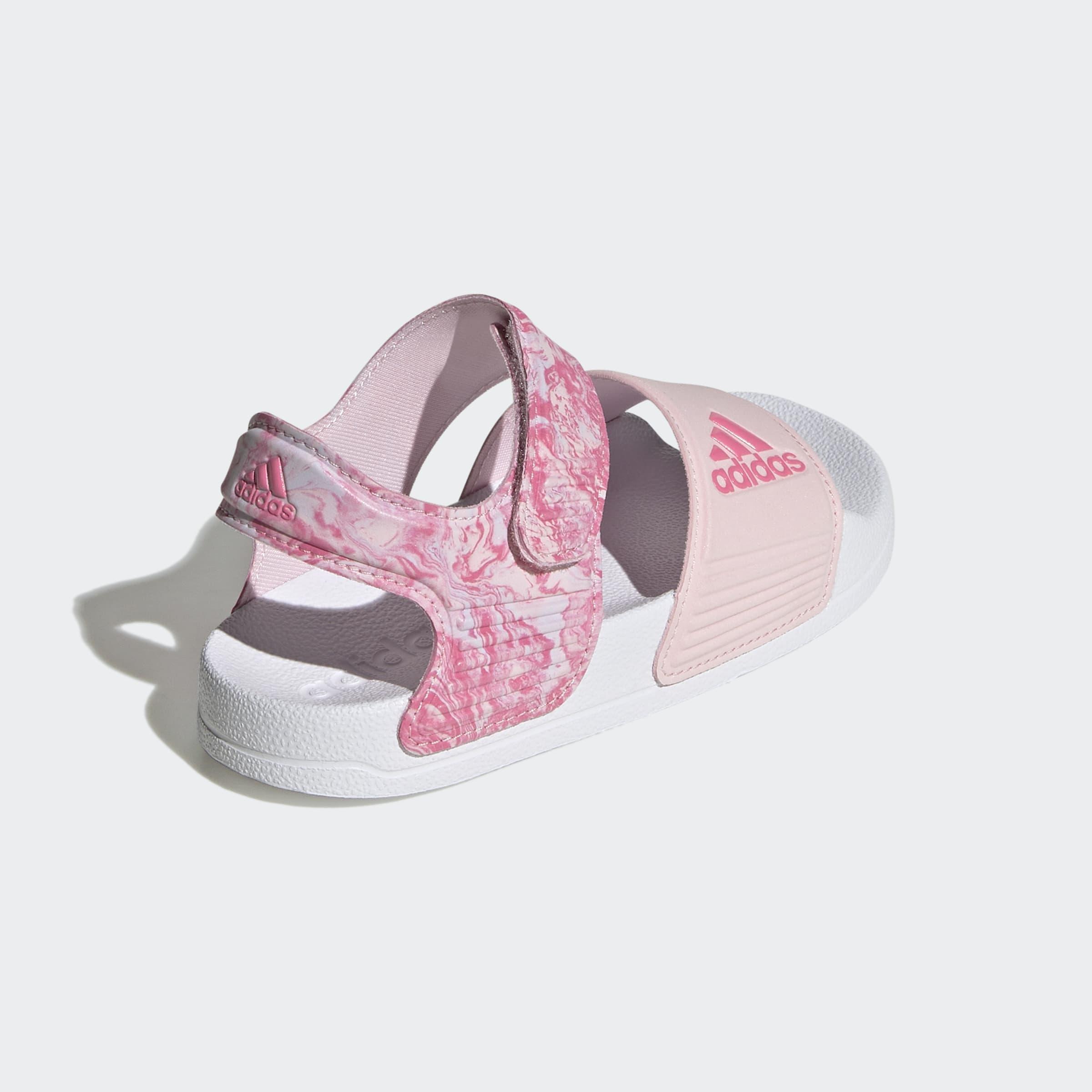 Kids Unisex Adilette Sandals, Pink, A901_ONE, large image number 3