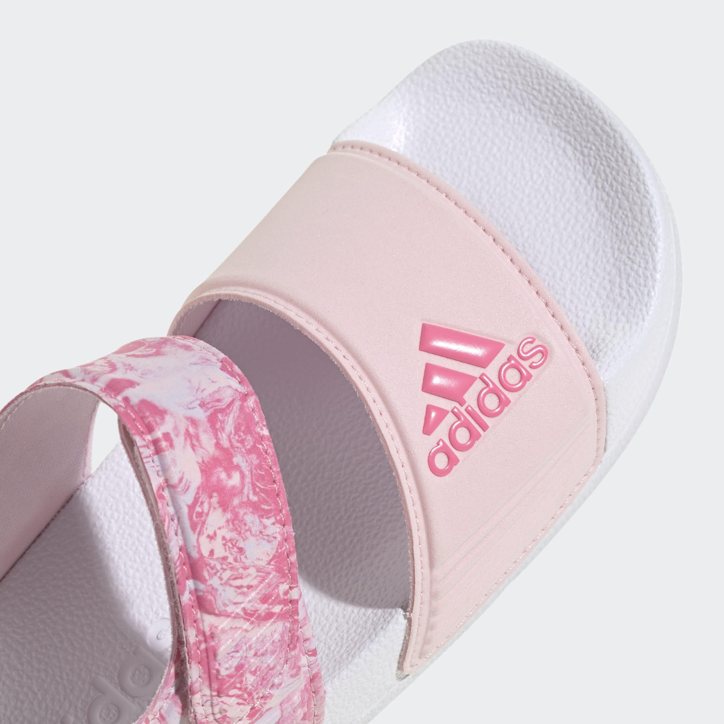 Kids Unisex Adilette Sandals, Pink, A901_ONE, large image number 5