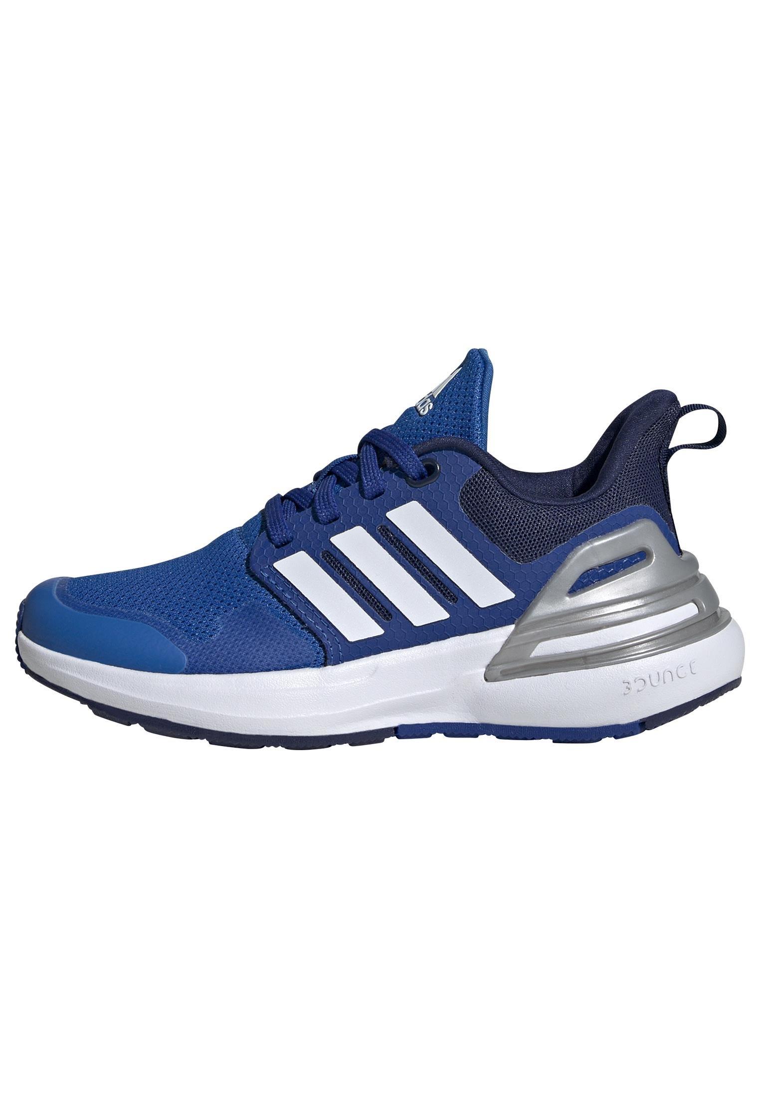 Unisex Kids RapidaSport Bounce Lace Shoes, Blue, A901_ONE, large image number 10