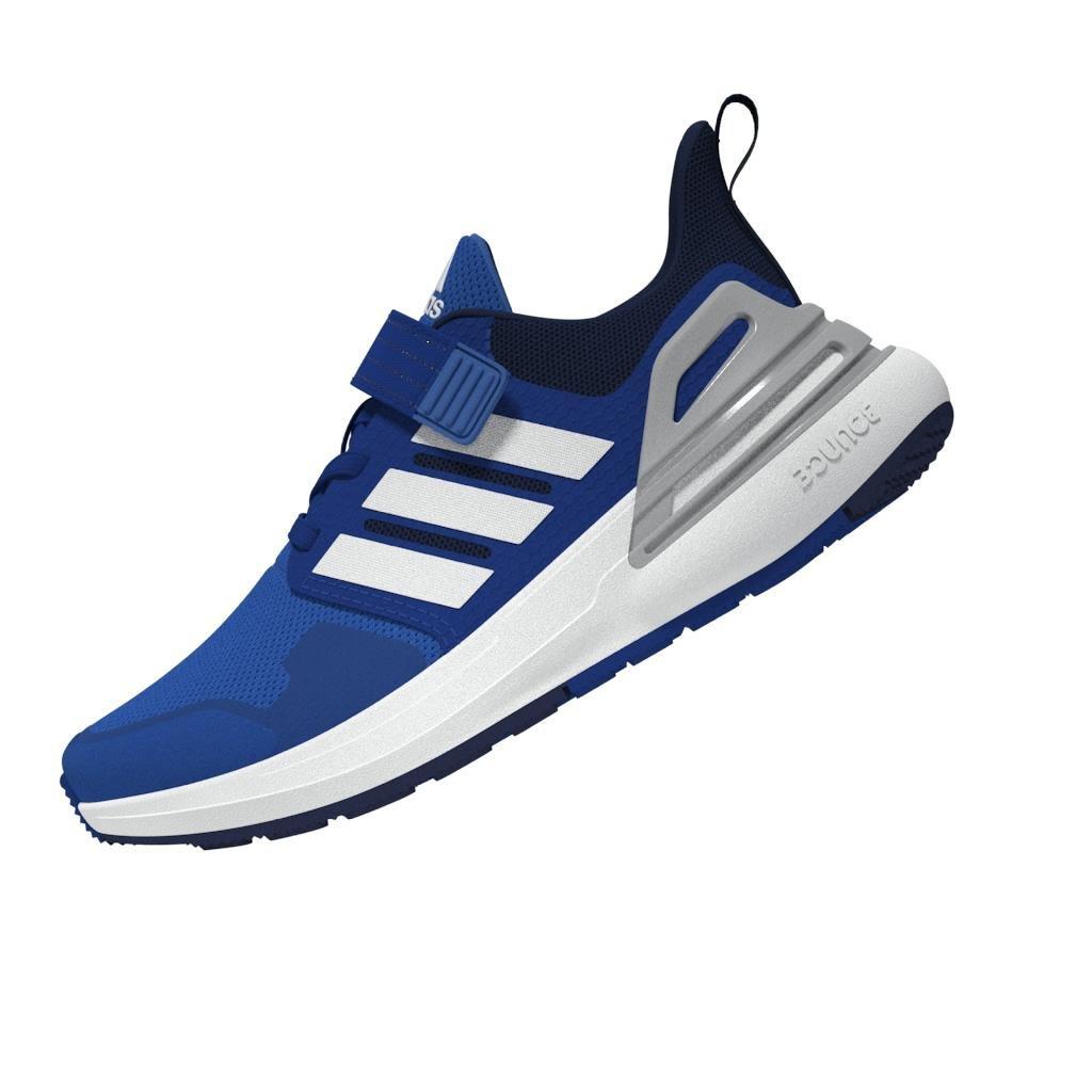 Unisex Kids Rapidasport Bounce Elastic Lace Top Strap Shoes, Blue, A901_ONE, large image number 6