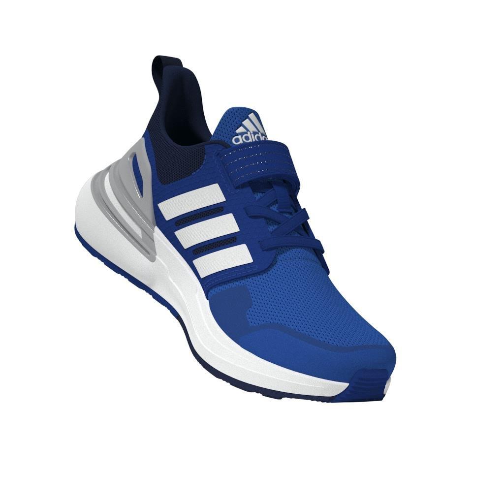 Unisex Kids Rapidasport Bounce Elastic Lace Top Strap Shoes, Blue, A901_ONE, large image number 8