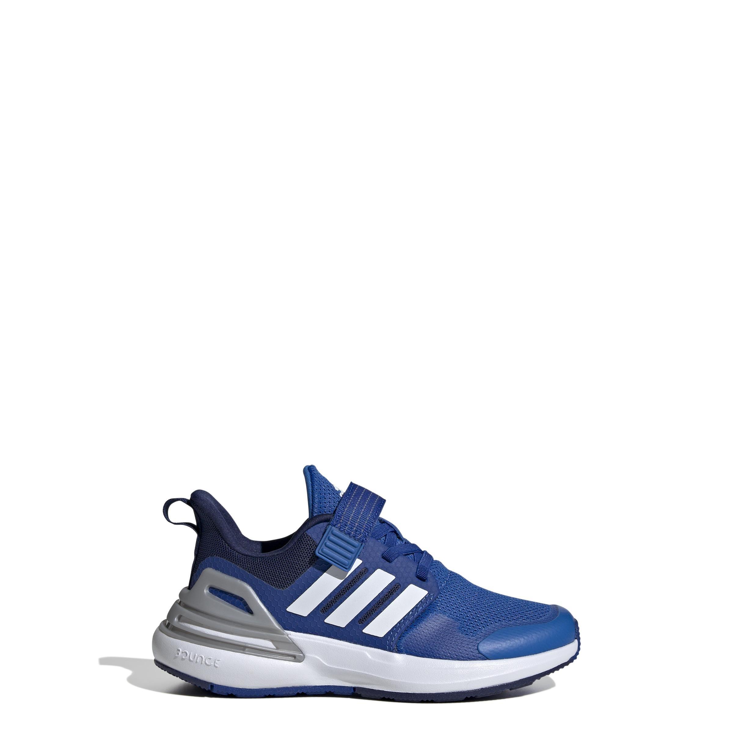Unisex Kids Rapidasport Bounce Elastic Lace Top Strap Shoes, Blue, A901_ONE, large image number 10