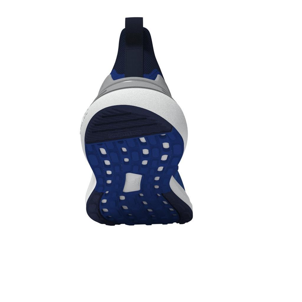 Unisex Kids Rapidasport Bounce Elastic Lace Top Strap Shoes, Blue, A901_ONE, large image number 11