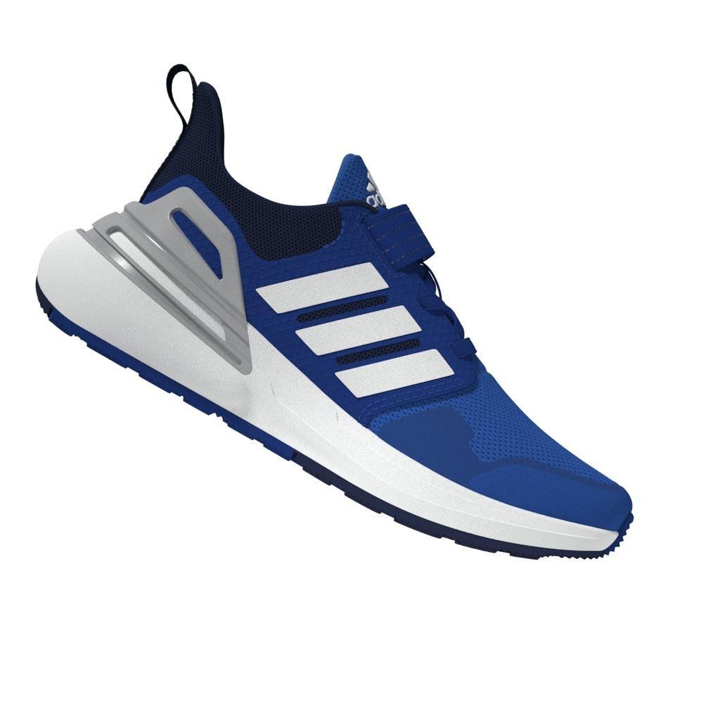 Unisex Kids Rapidasport Bounce Elastic Lace Top Strap Shoes, Blue, A901_ONE, large image number 12
