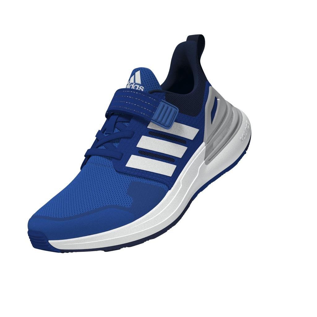 Unisex Kids Rapidasport Bounce Elastic Lace Top Strap Shoes, Blue, A901_ONE, large image number 13