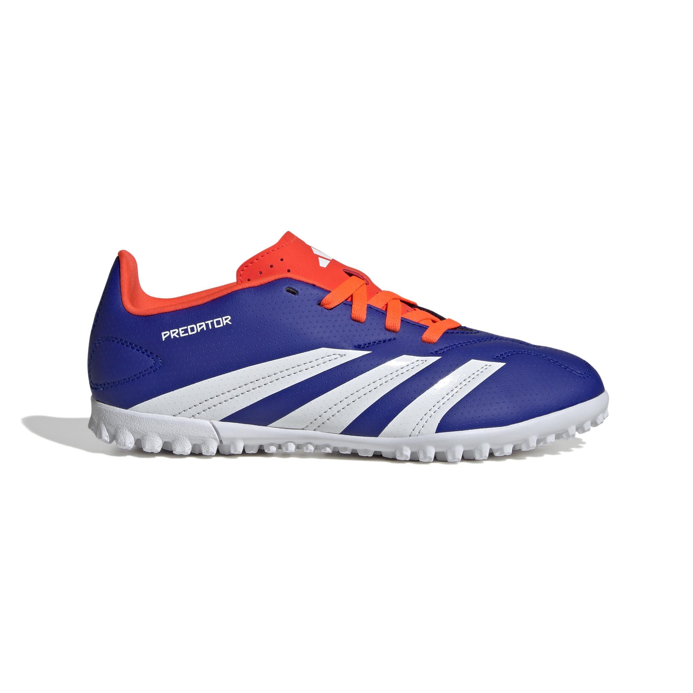 Unisex Kids Predator Club Turf Boots, Blue, , large image number 0