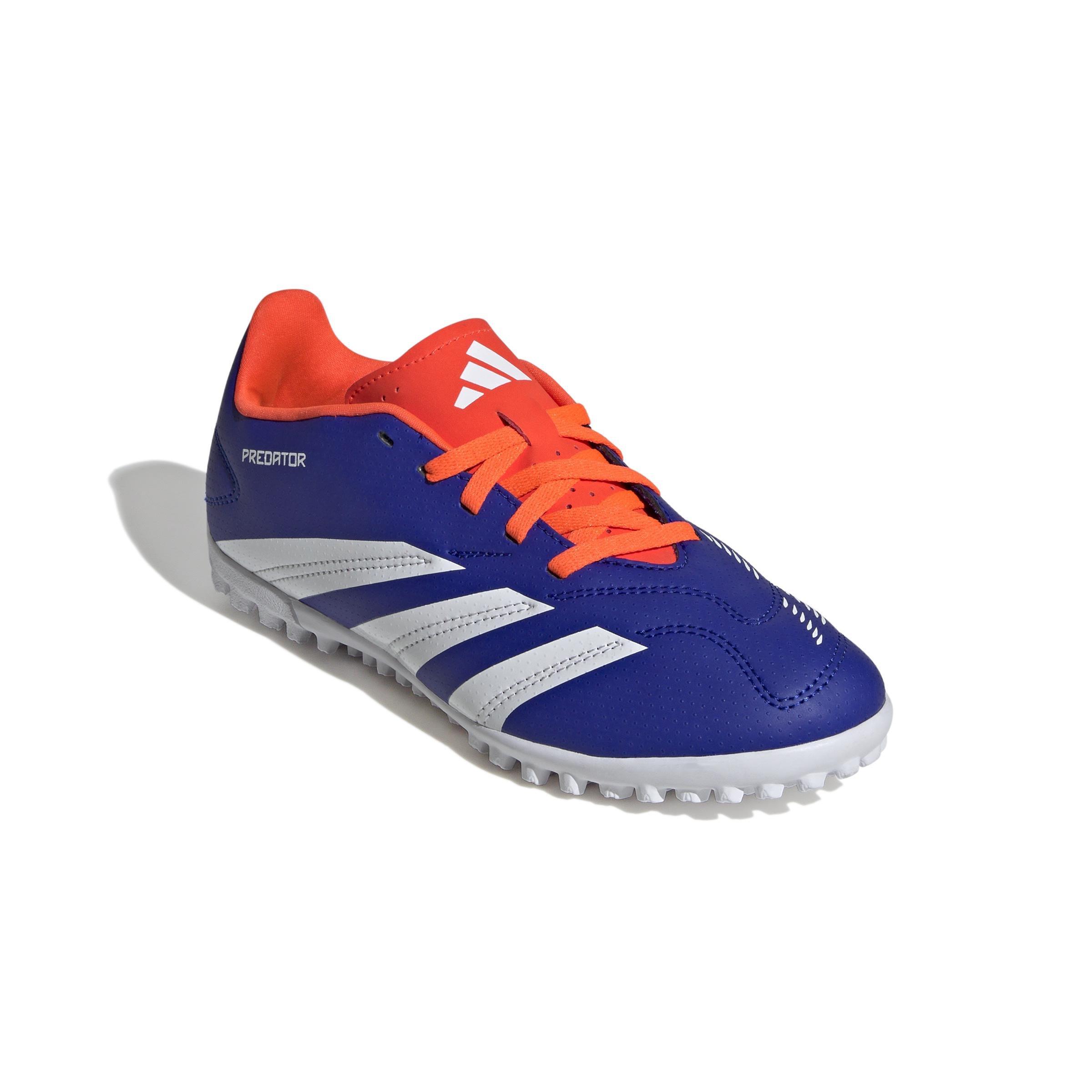 Unisex Kids Predator Club Turf Boots, Blue, , large image number 2