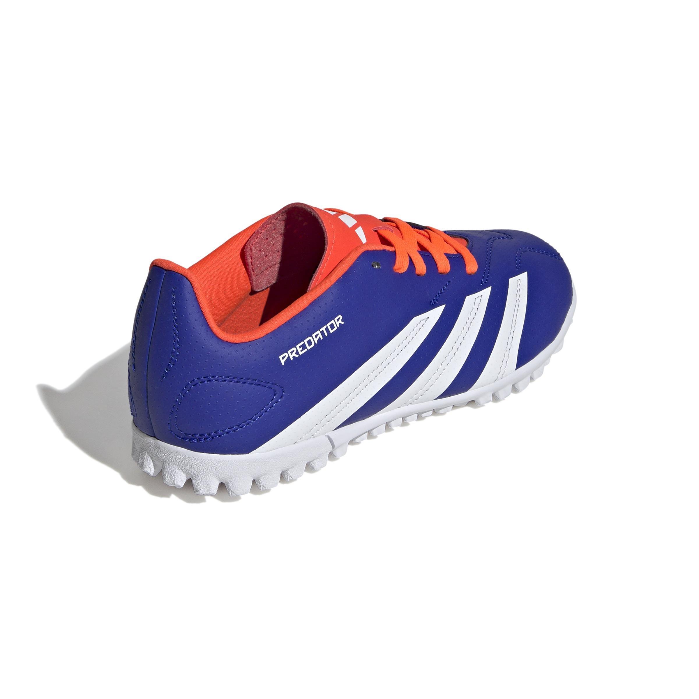 Unisex Kids Predator Club Turf Boots, Blue, , large image number 3