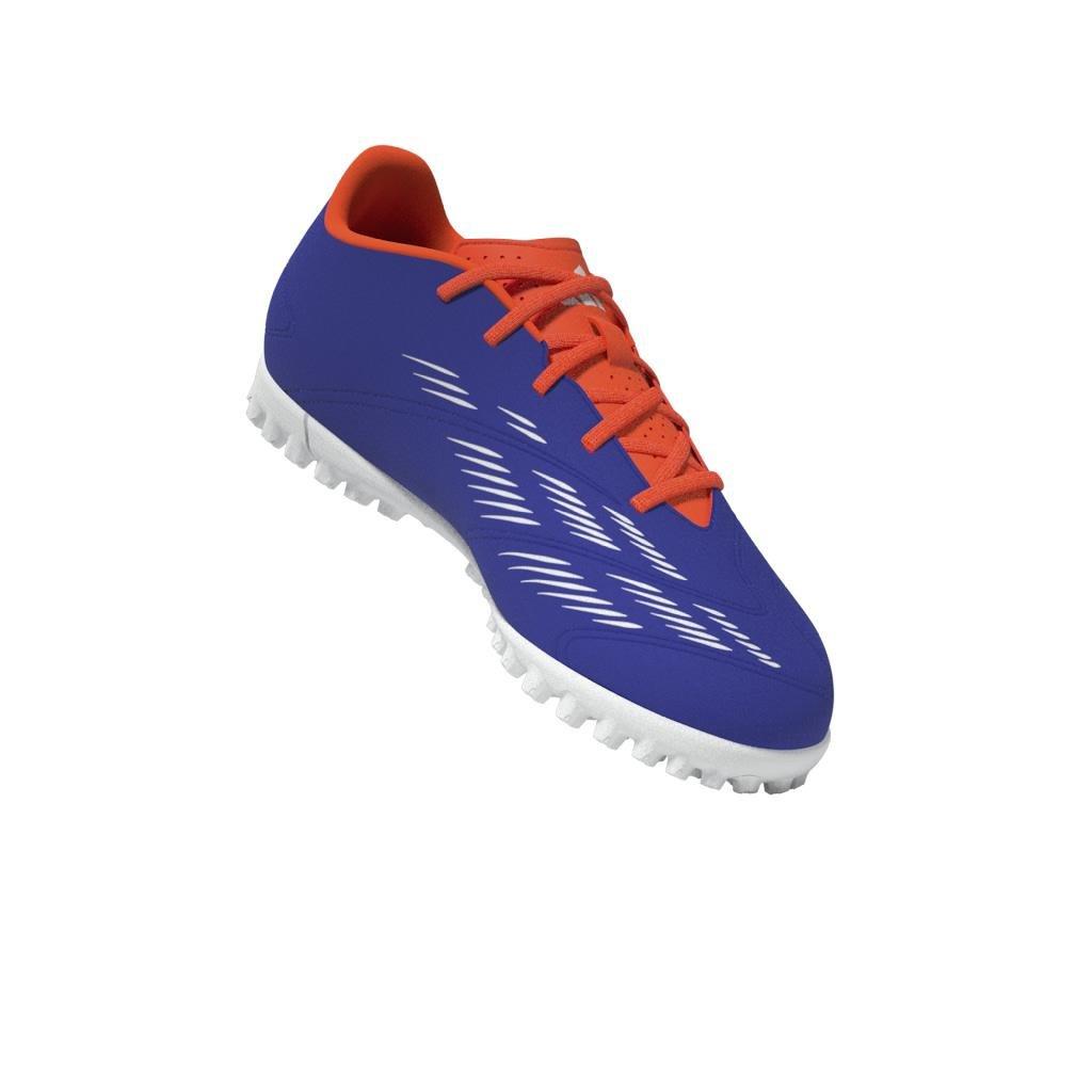 Unisex Kids Predator Club Turf Boots, Blue, , large image number 8