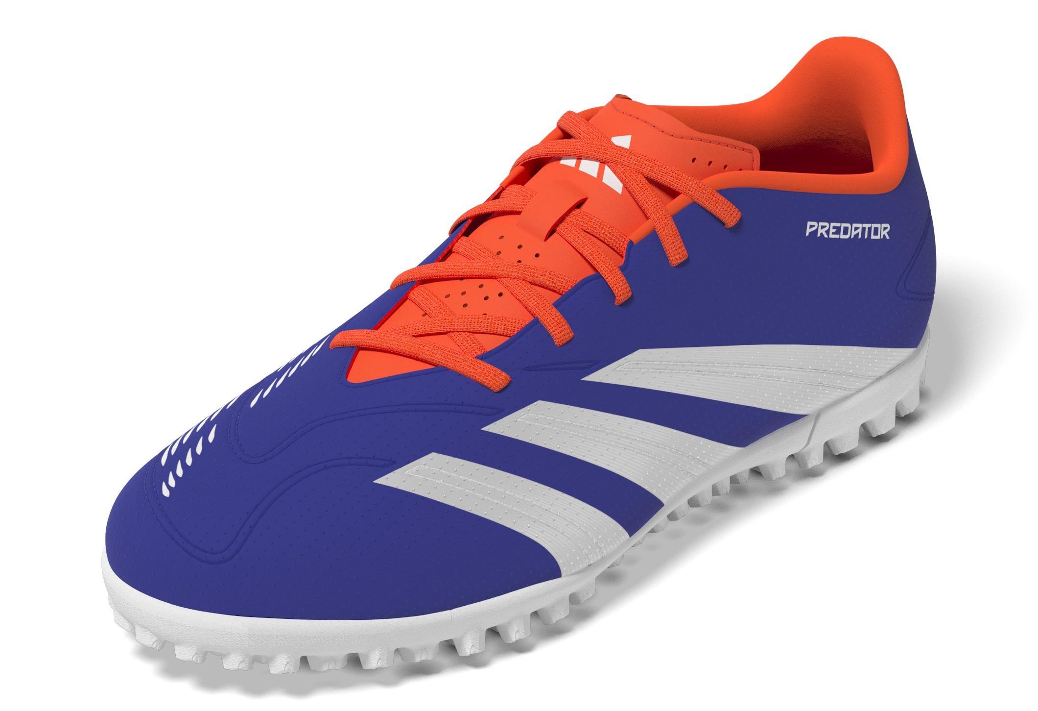Unisex Kids Predator Club Turf Boots, Blue, , large image number 11