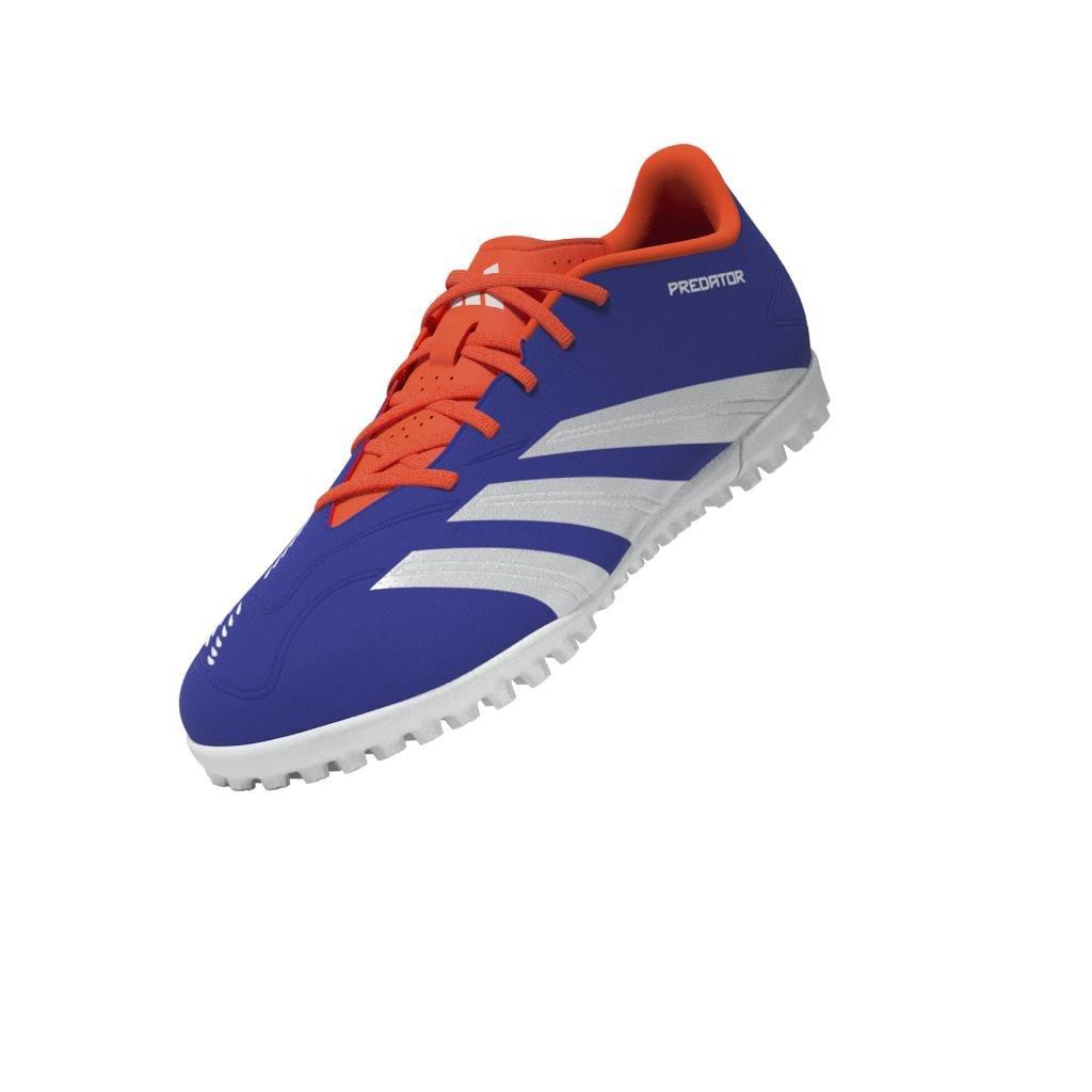 Unisex Kids Predator Club Turf Boots, Blue, , large image number 12