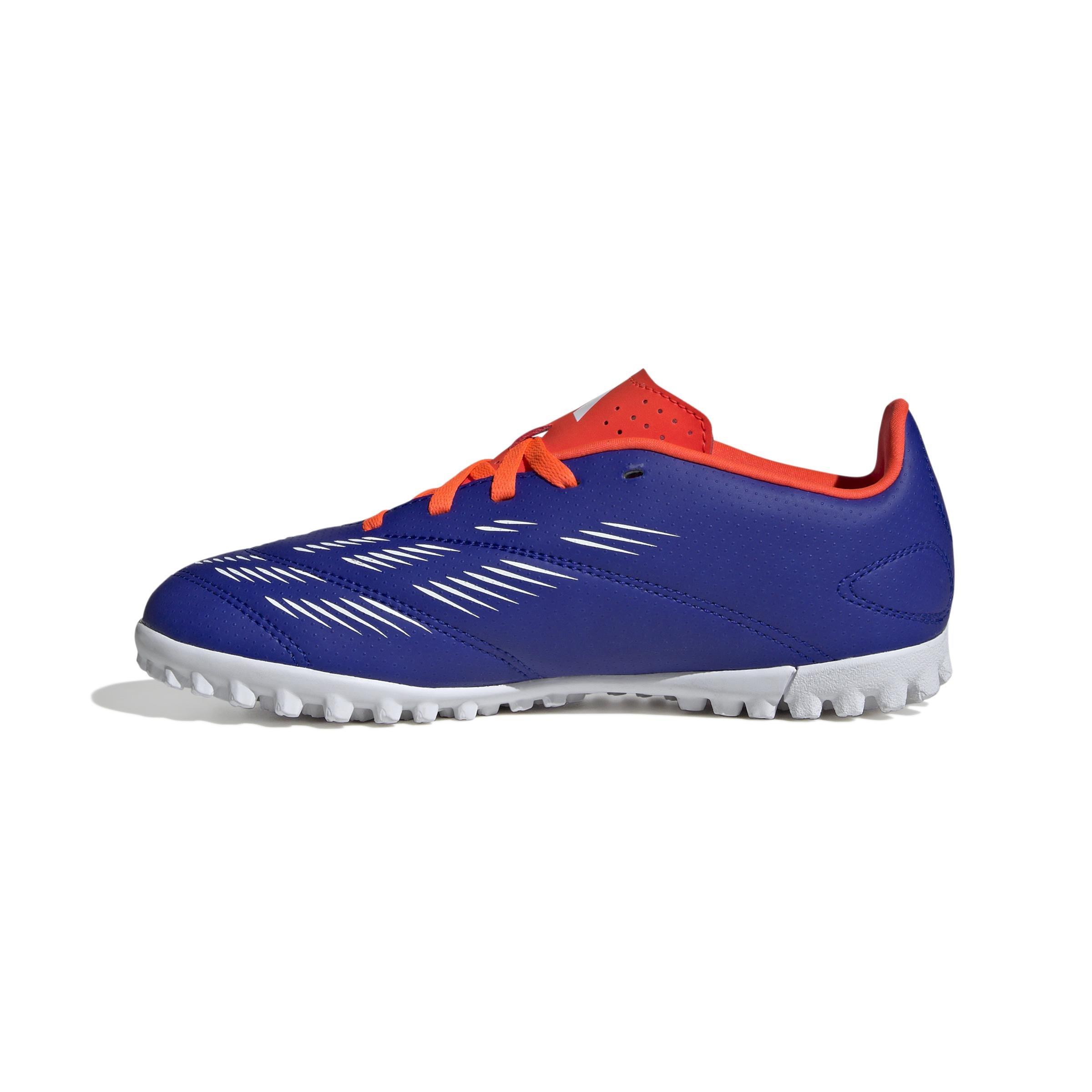 Unisex Kids Predator Club Turf Boots, Blue, , large image number 14