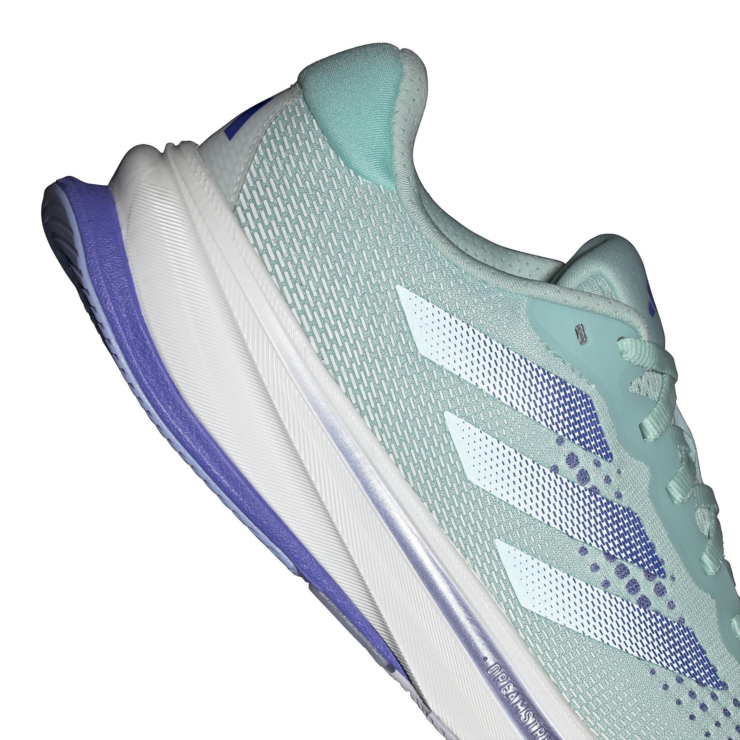 Supernova Rise Running Shoes, Turquoise, A901_ONE, large image number 6