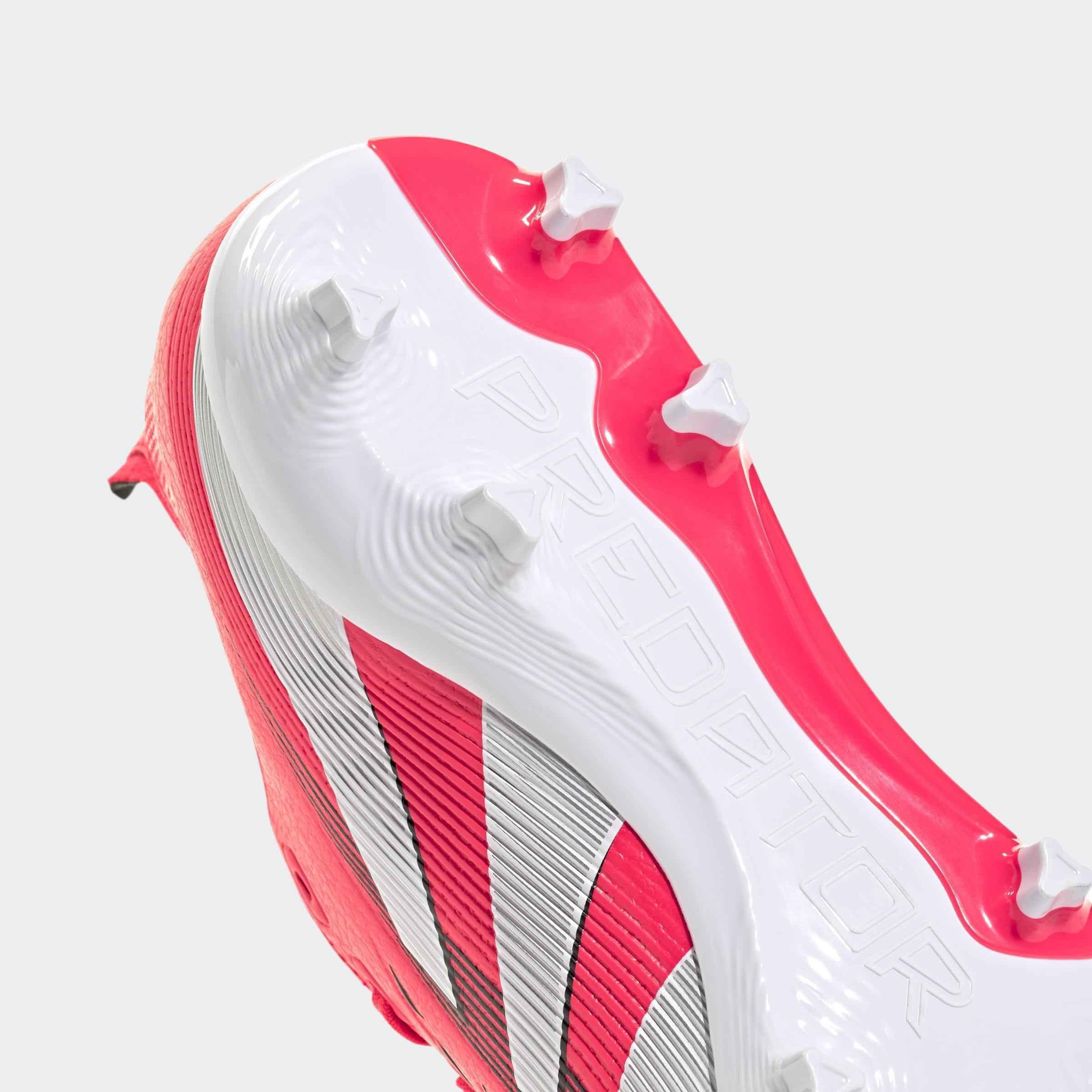 Unisex Predator League Firm/Multi-Ground Boots, Red, A901_ONE, large image number 7