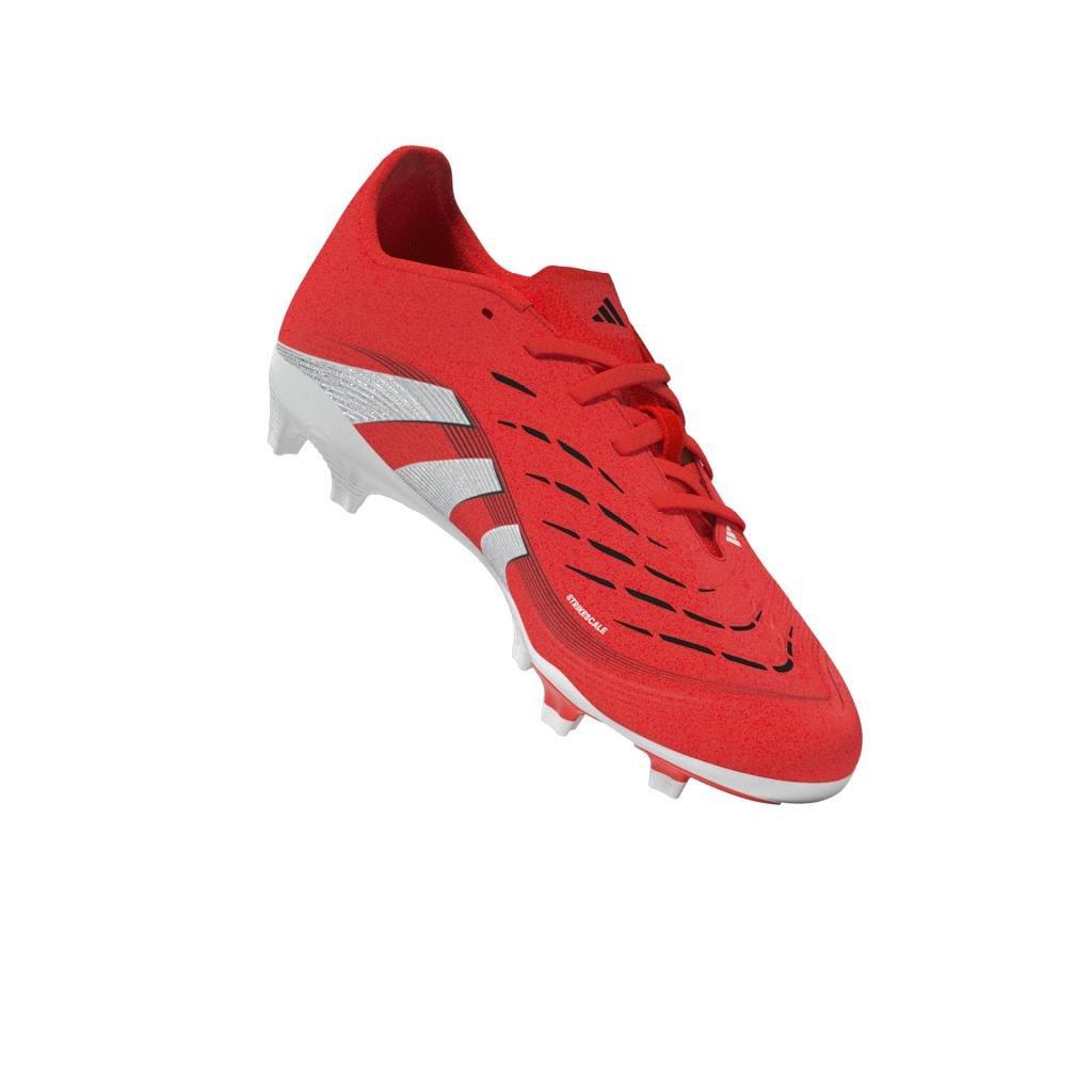 Kids Unisex Predator League Firm/Multi-Ground Boots, Red, A901_ONE, large image number 11