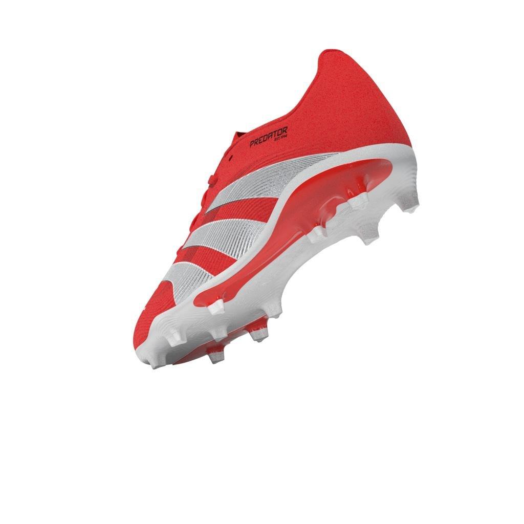 Kids Unisex Predator League Firm/Multi-Ground Boots, Red, A901_ONE, large image number 12
