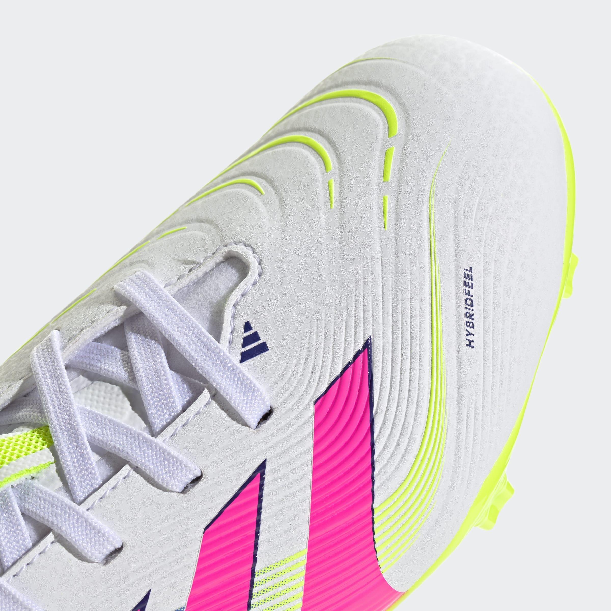 Kids Unisex Predator League Firm/Multi-Ground Boots, White, A901_ONE, large image number 11