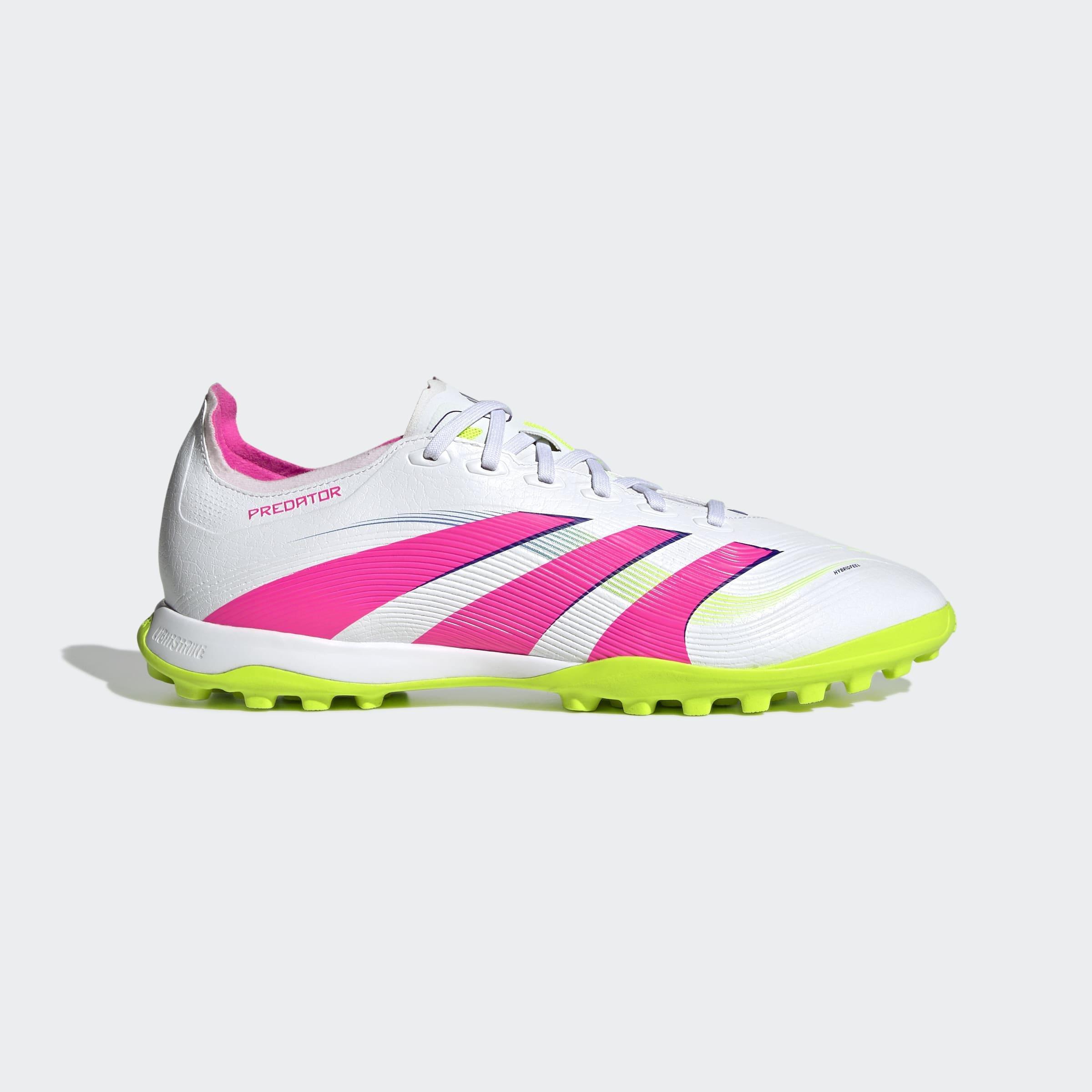 Unisex Predator League Turf Boots, White, A901_ONE, large image number 1