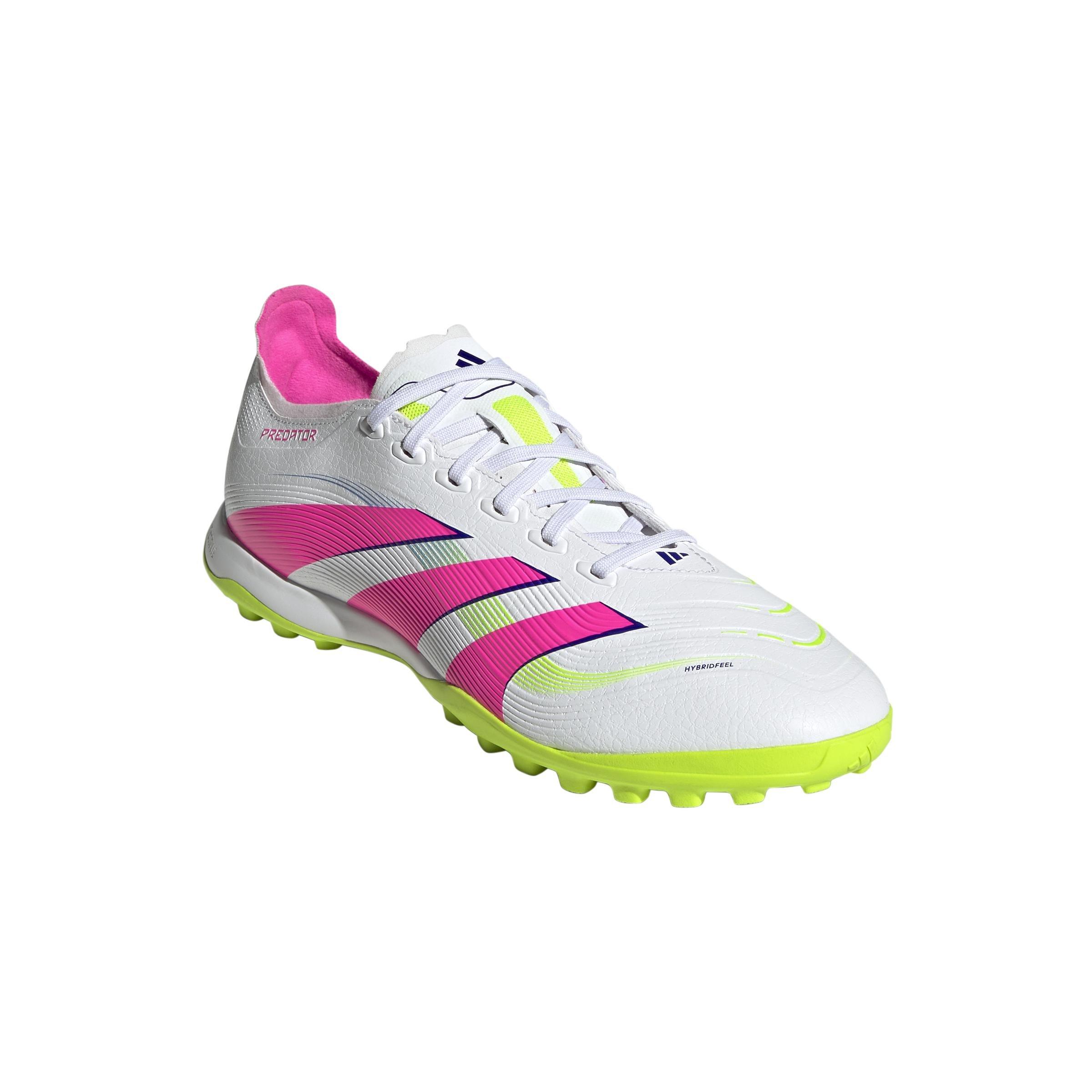 Unisex Predator League Turf Boots, White, A901_ONE, large image number 4
