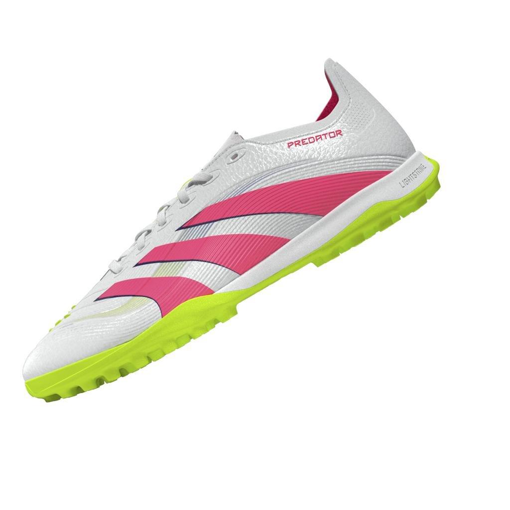 Unisex Predator League Turf Boots, White, A901_ONE, large image number 14