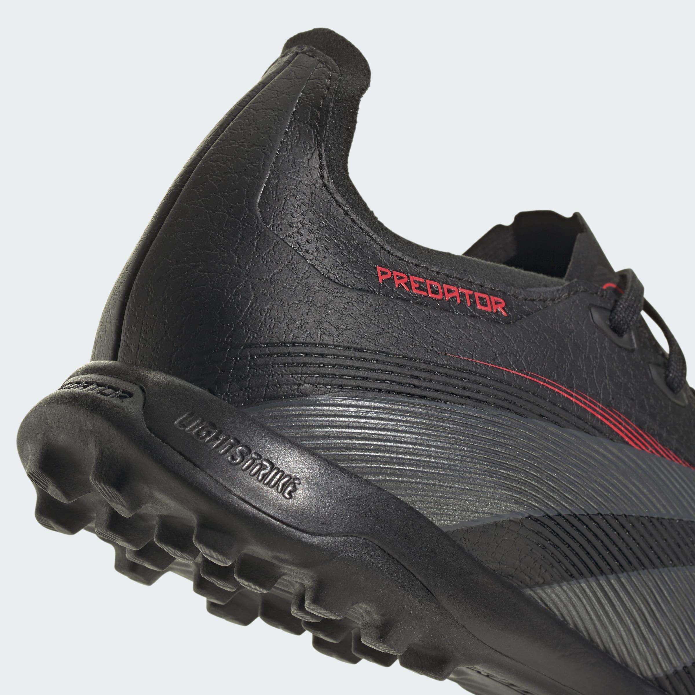 Unisex Predator League Turf Boots, Black, A901_ONE, large image number 11