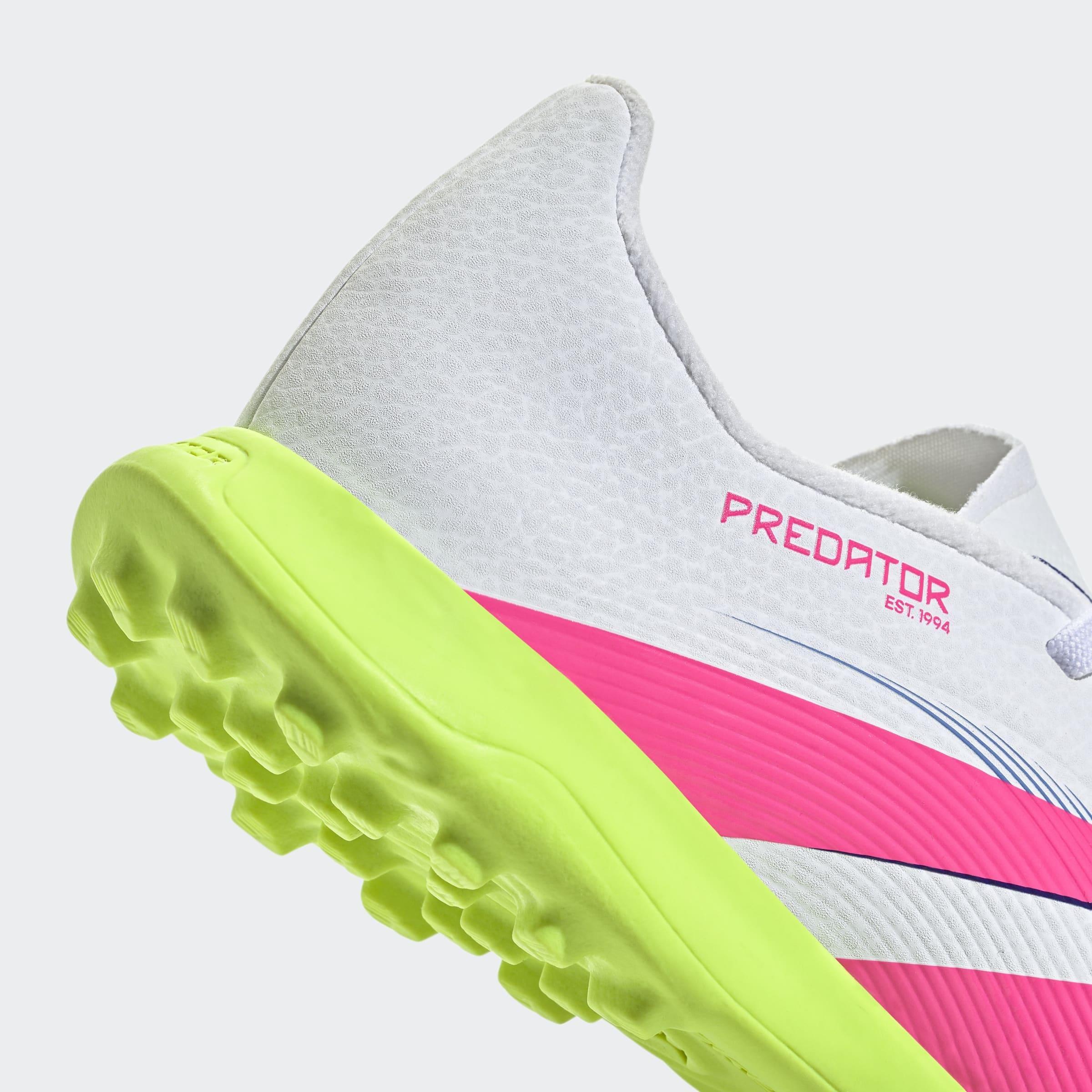 Kids Unisex Predator League Turf Boots, White, A901_ONE, large image number 11