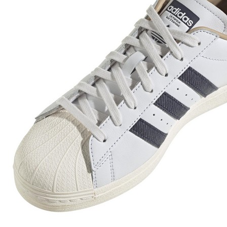 Men Superstar Shoes, White, A901_ONE, large image number 2