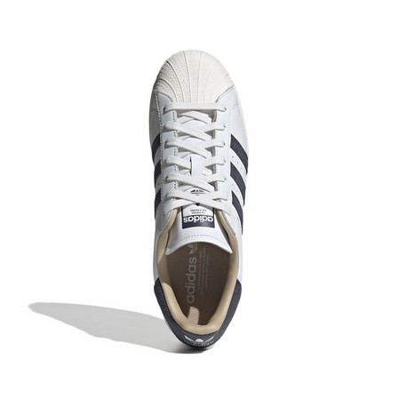 Men Superstar Shoes, White, A901_ONE, large image number 4