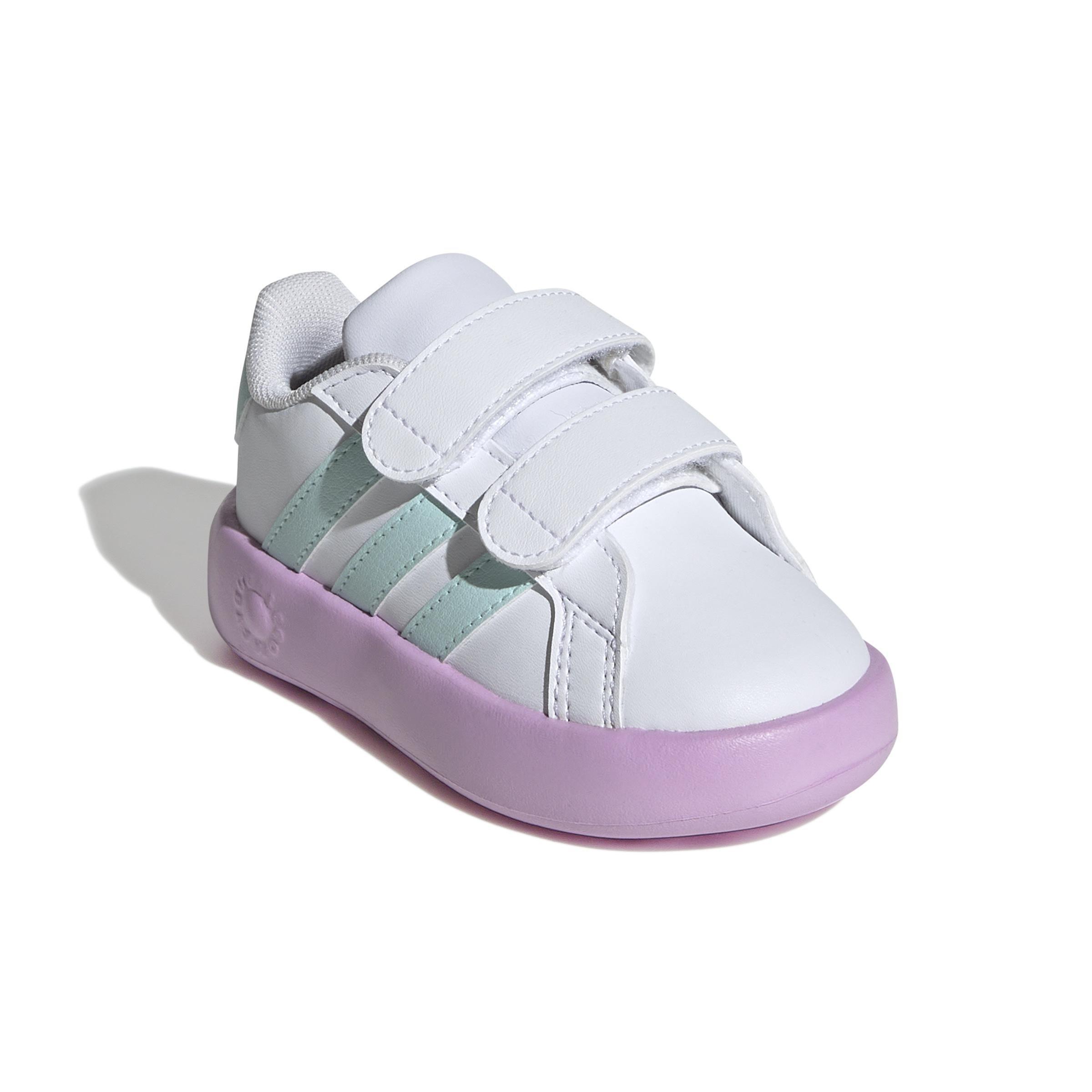 Kids Unisex Grand Court 2.0 Shoes, White, , large image number 2