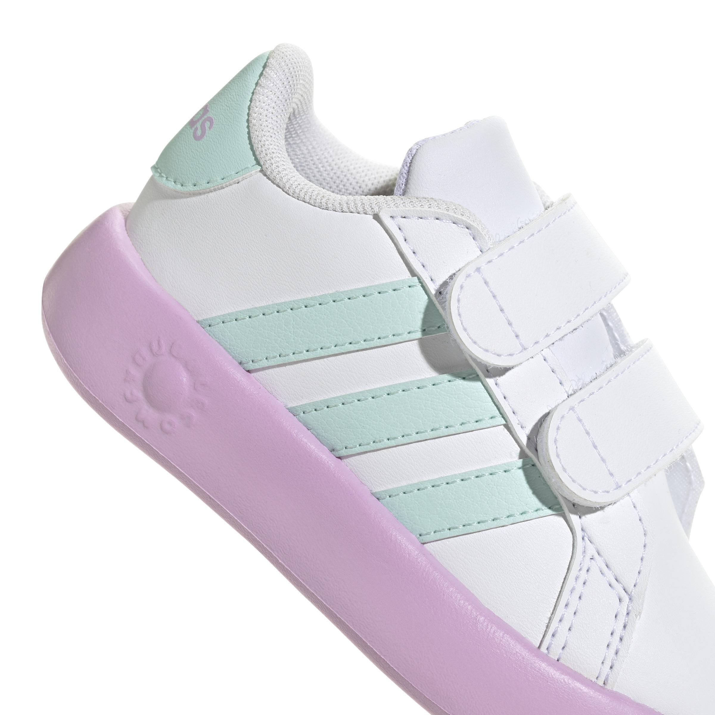 Kids Unisex Grand Court 2.0 Shoes, White, , large image number 5