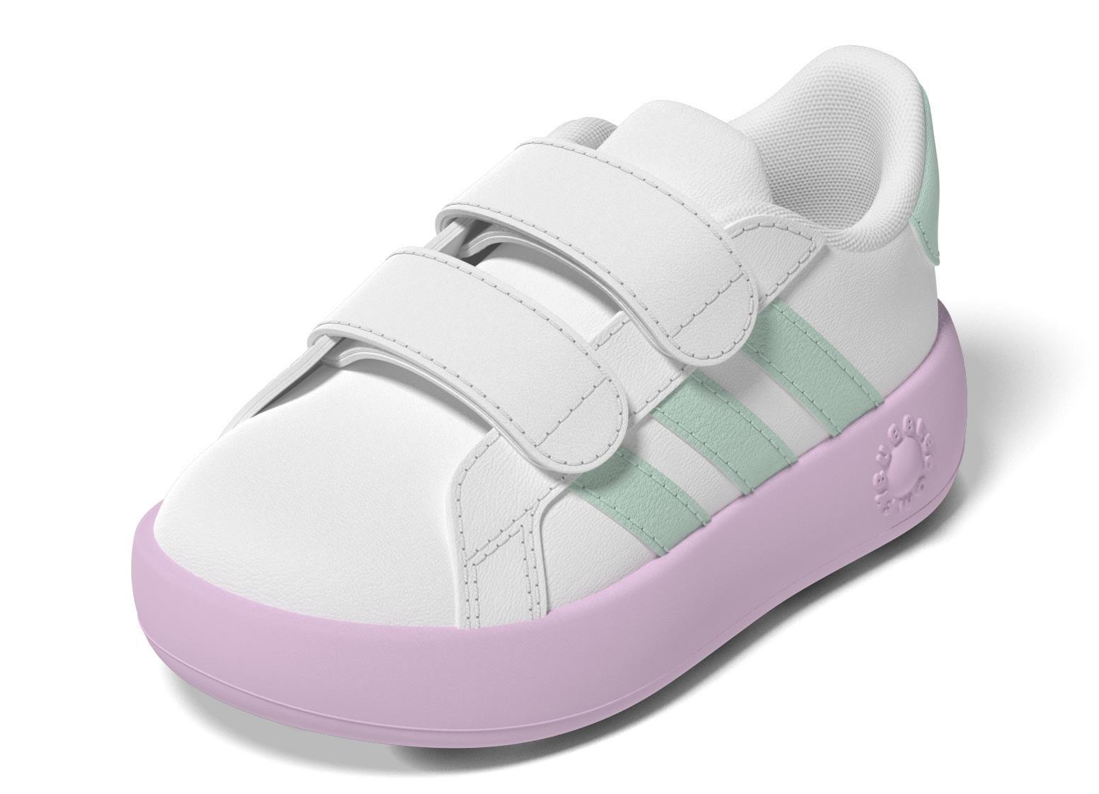 Kids Unisex Grand Court 2.0 Shoes, White, , large image number 9