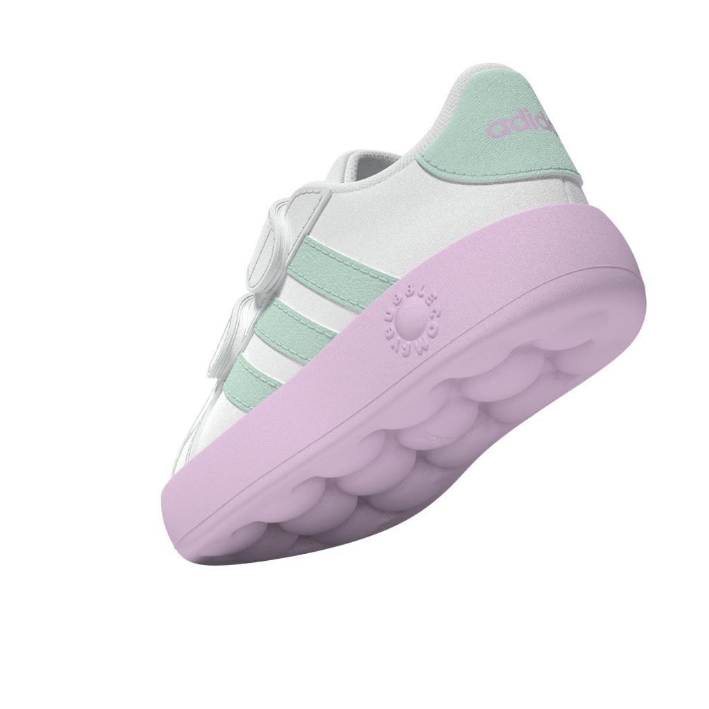 Kids Unisex Grand Court 2.0 Shoes, White, , large image number 11