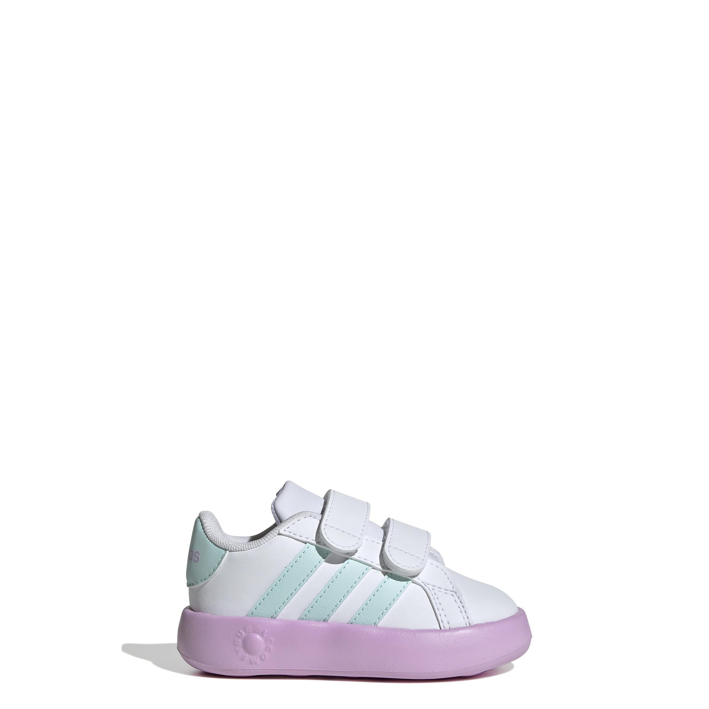 Kids Unisex Grand Court 2.0 Shoes, White, , large image number 14