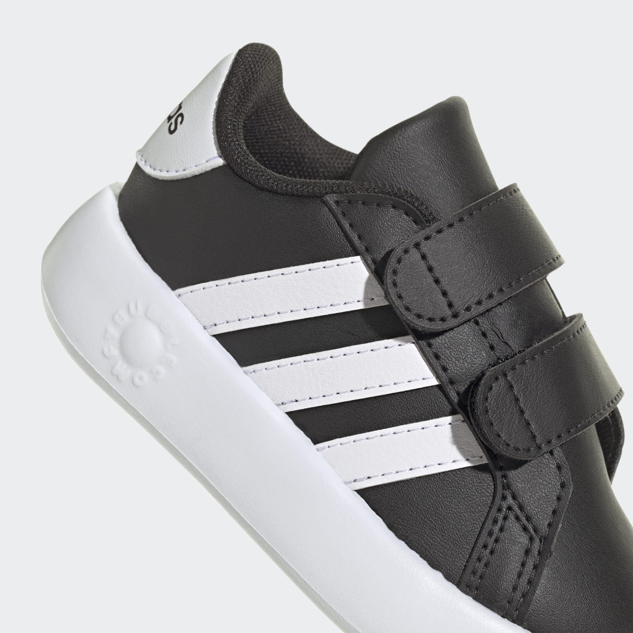 Kids Unisex Grand Court 2.0 Shoes, Black, A901_ONE, large image number 5