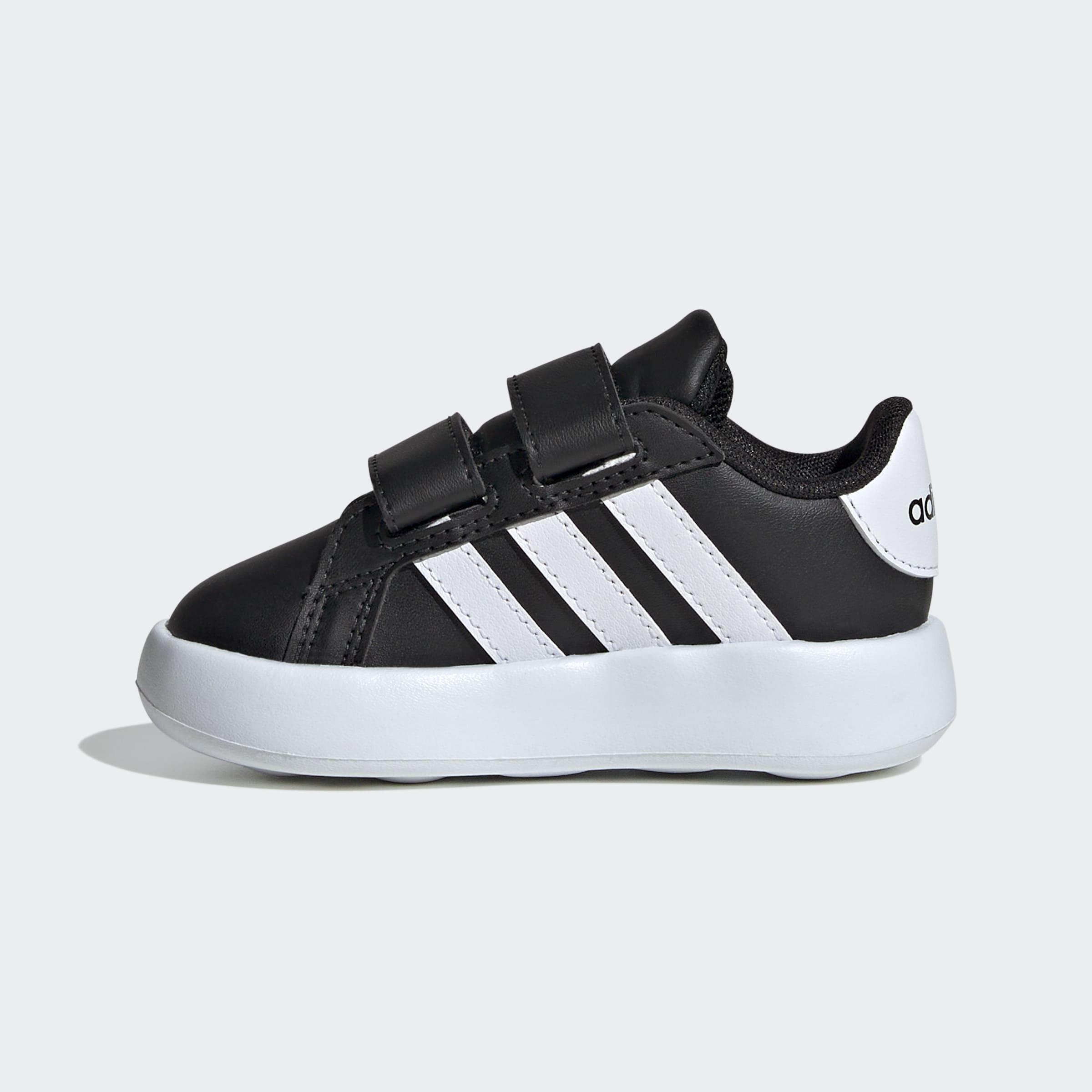 Kids Unisex Grand Court 2.0 Shoes, Black, A901_ONE, large image number 6