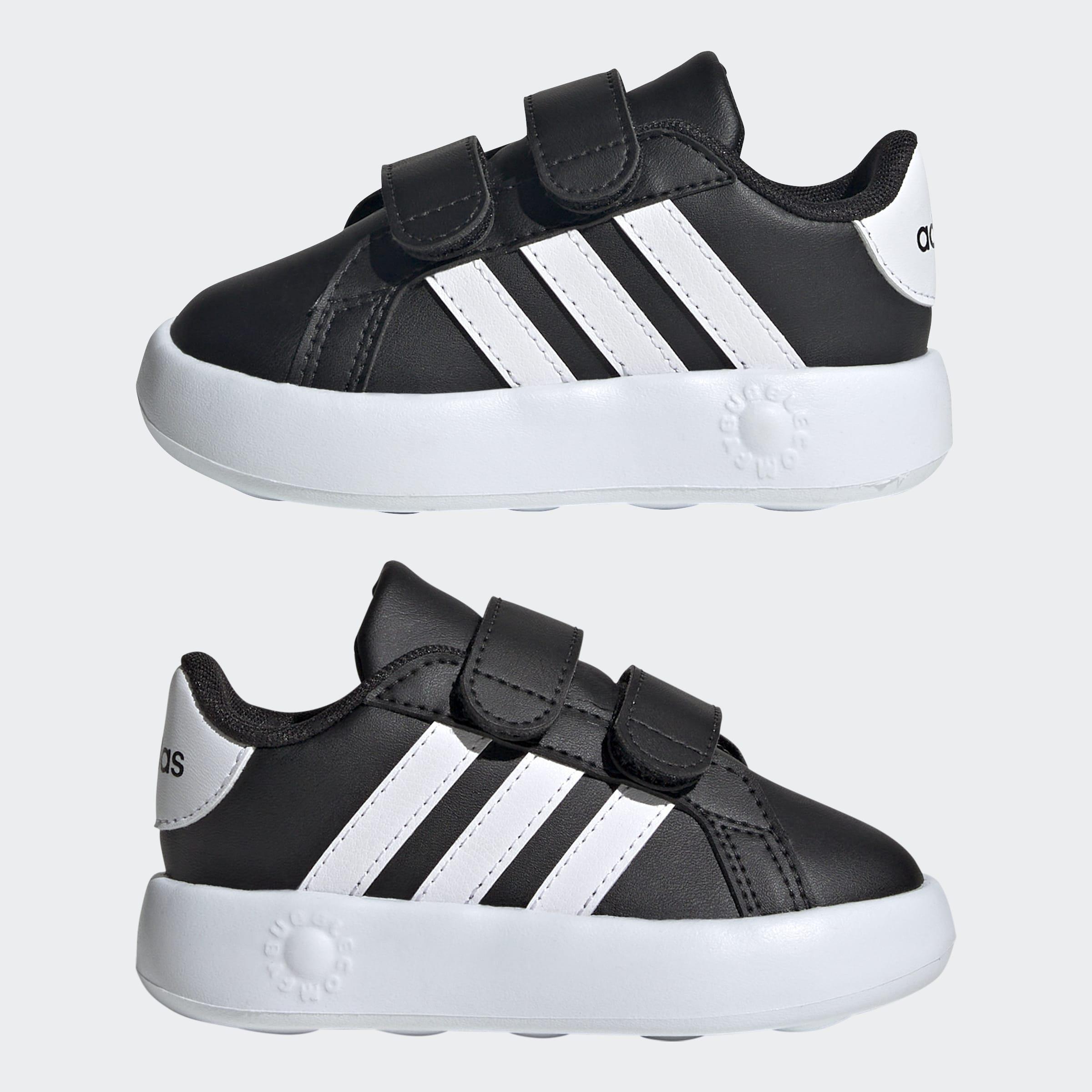 Kids Unisex Grand Court 2.0 Shoes, Black, A901_ONE, large image number 7