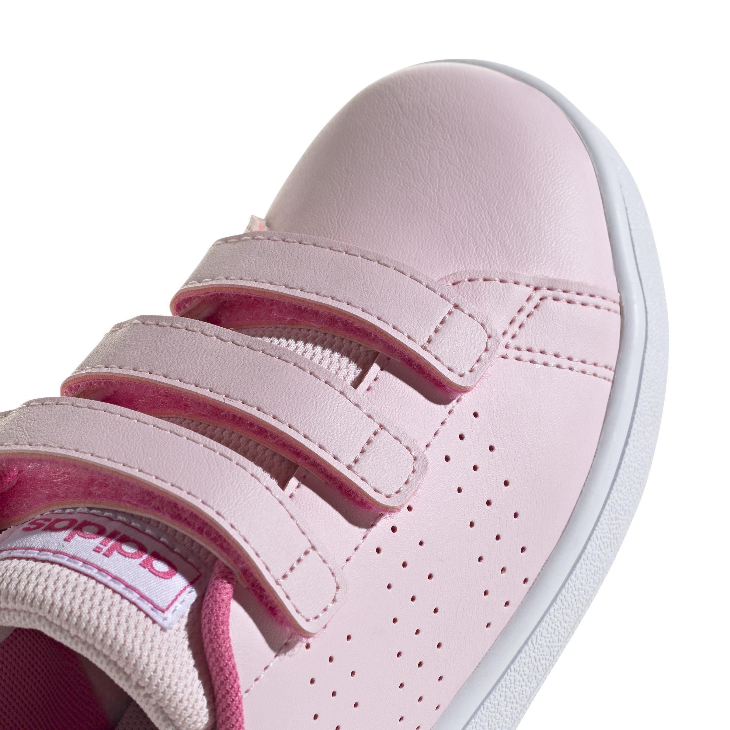 Kids Unisex Advantage Court Lifestyle Hook-and-Loop Shoes, Pink, , large image number 5