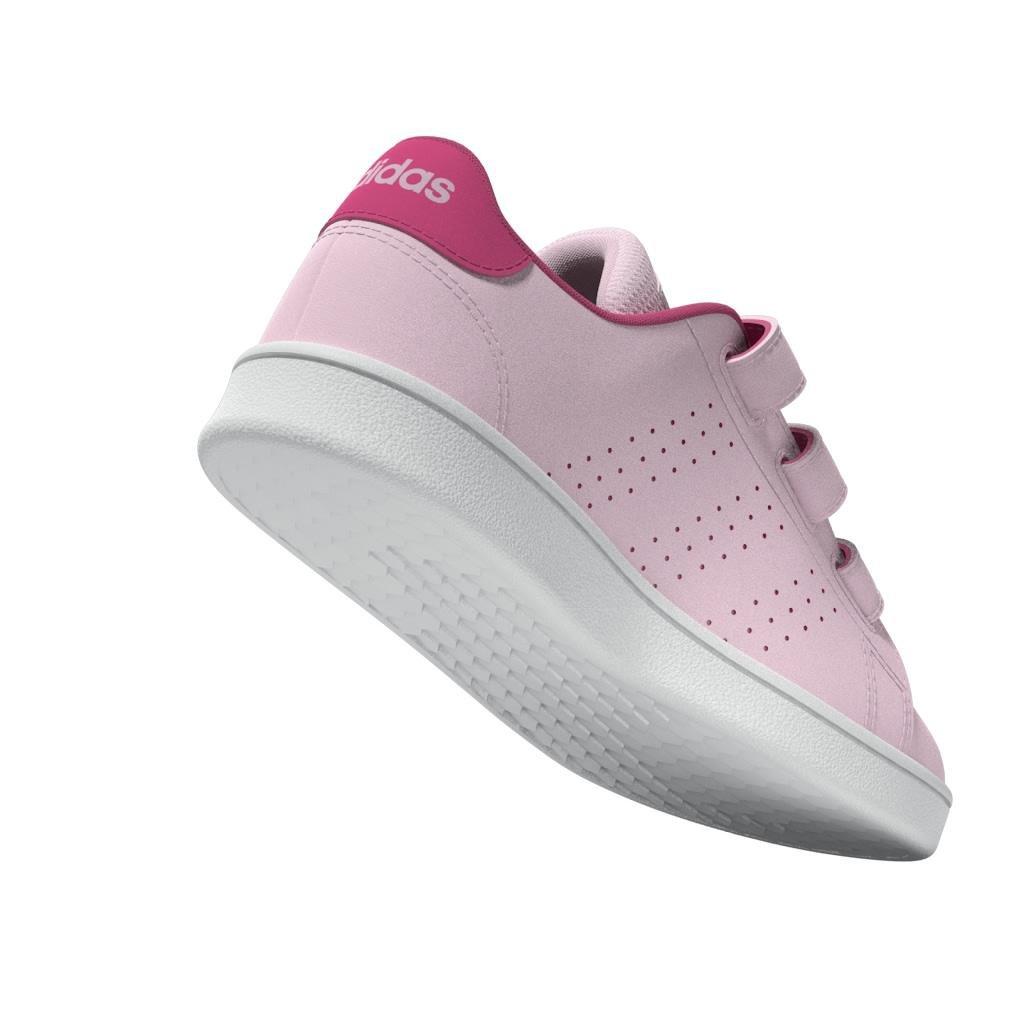 Kids Unisex Advantage Court Lifestyle Hook-and-Loop Shoes, Pink, , large image number 8