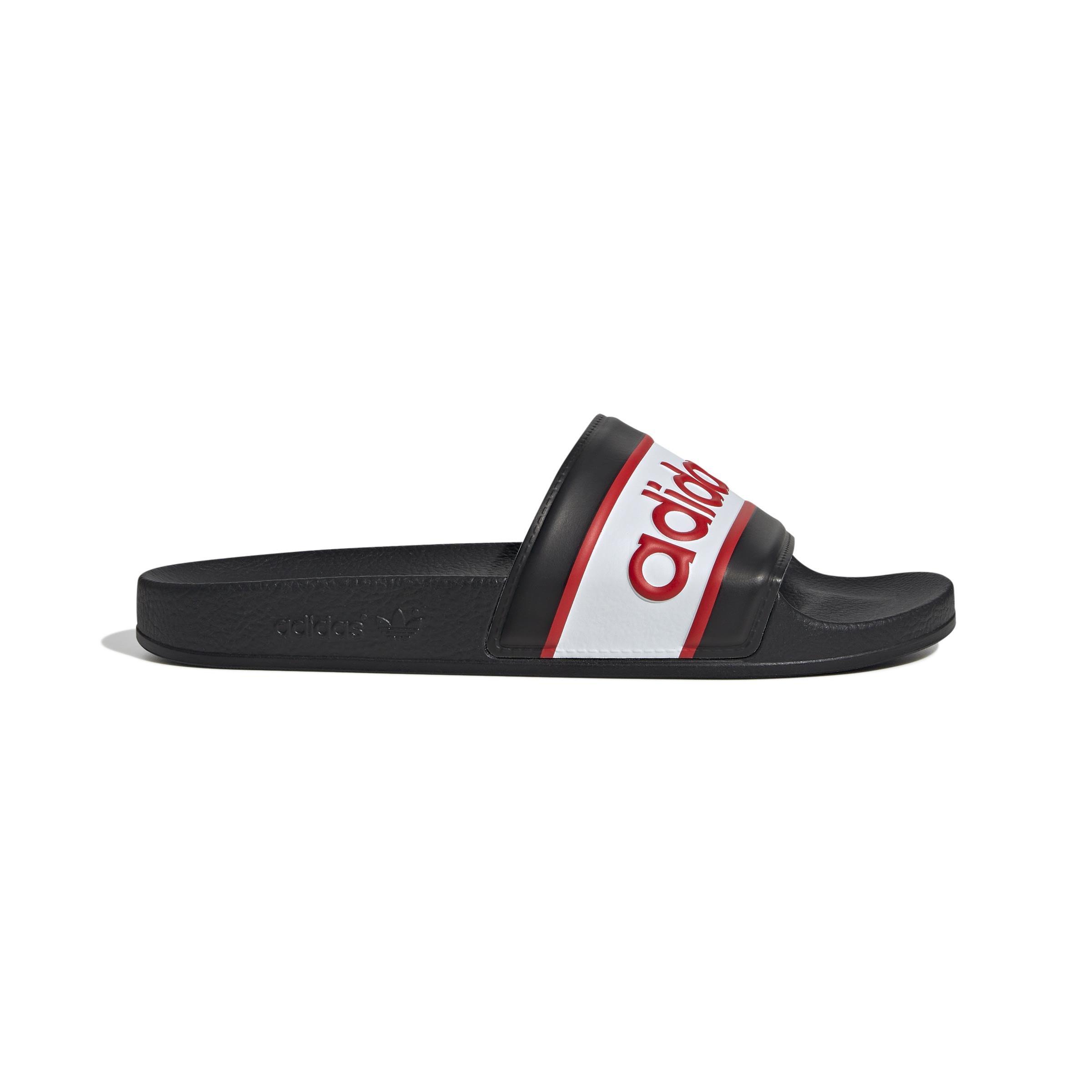 Adilette Slides, Black, A901_ONE, large image number 0