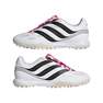 Unisex Predator Precision.3 Turf Boots, White, A901_ONE, thumbnail image number 4