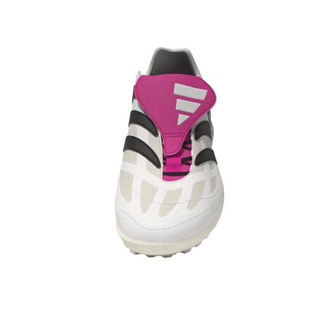 Unisex Predator Precision.3 Turf Boots, White, A901_ONE, large image number 12