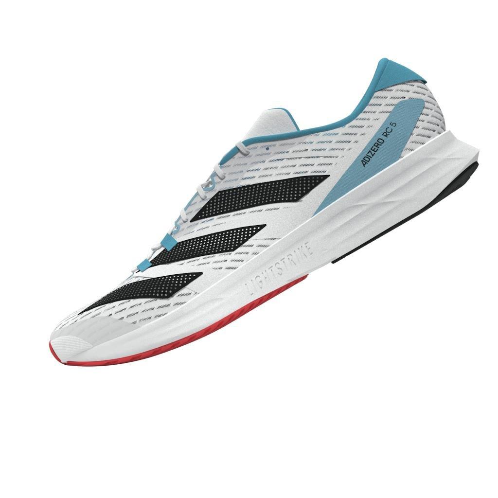 Unisex Adizero Rc 5 Shoes, White, , large image number 8