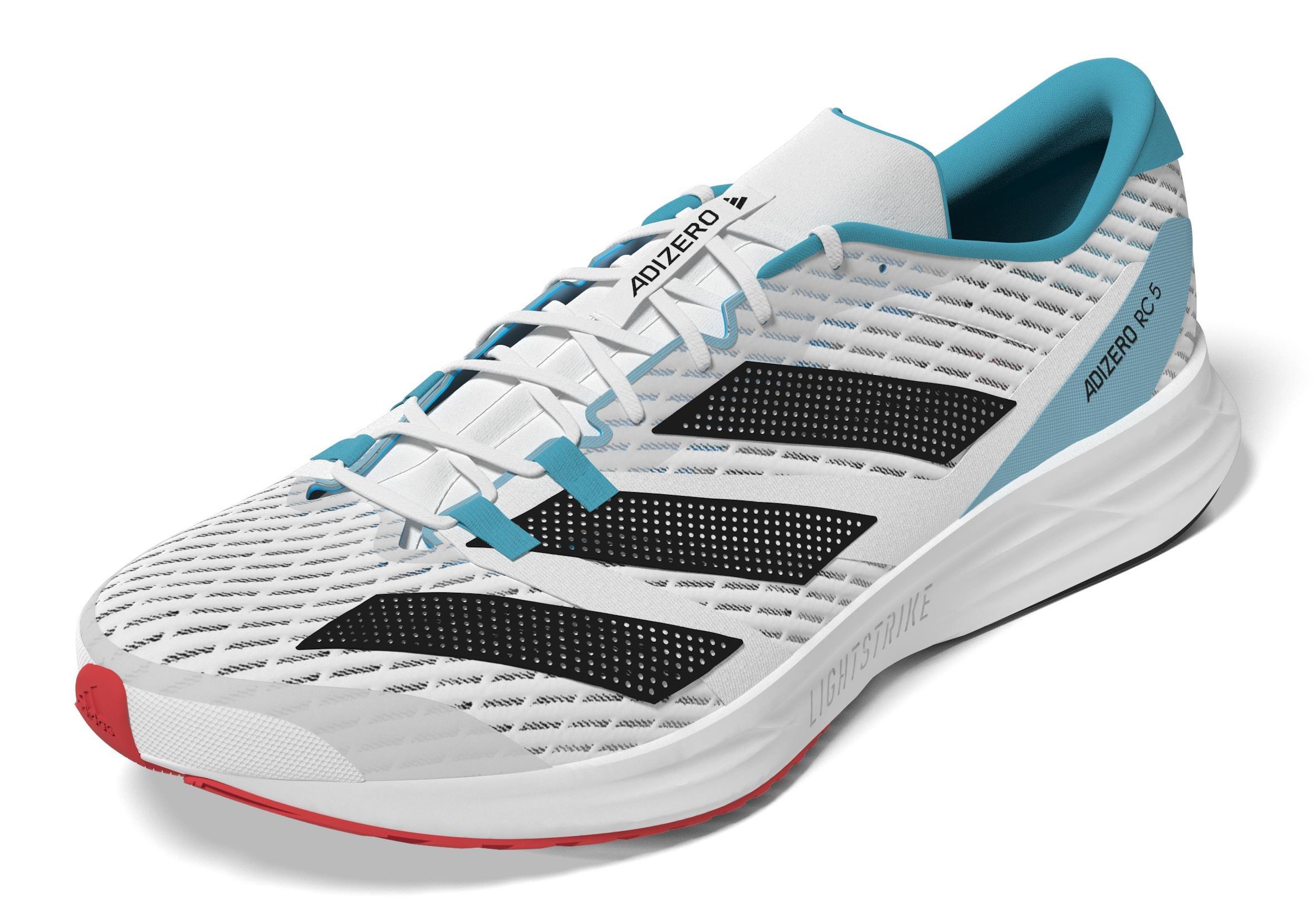 Unisex Adizero Rc 5 Shoes, White, , large image number 14