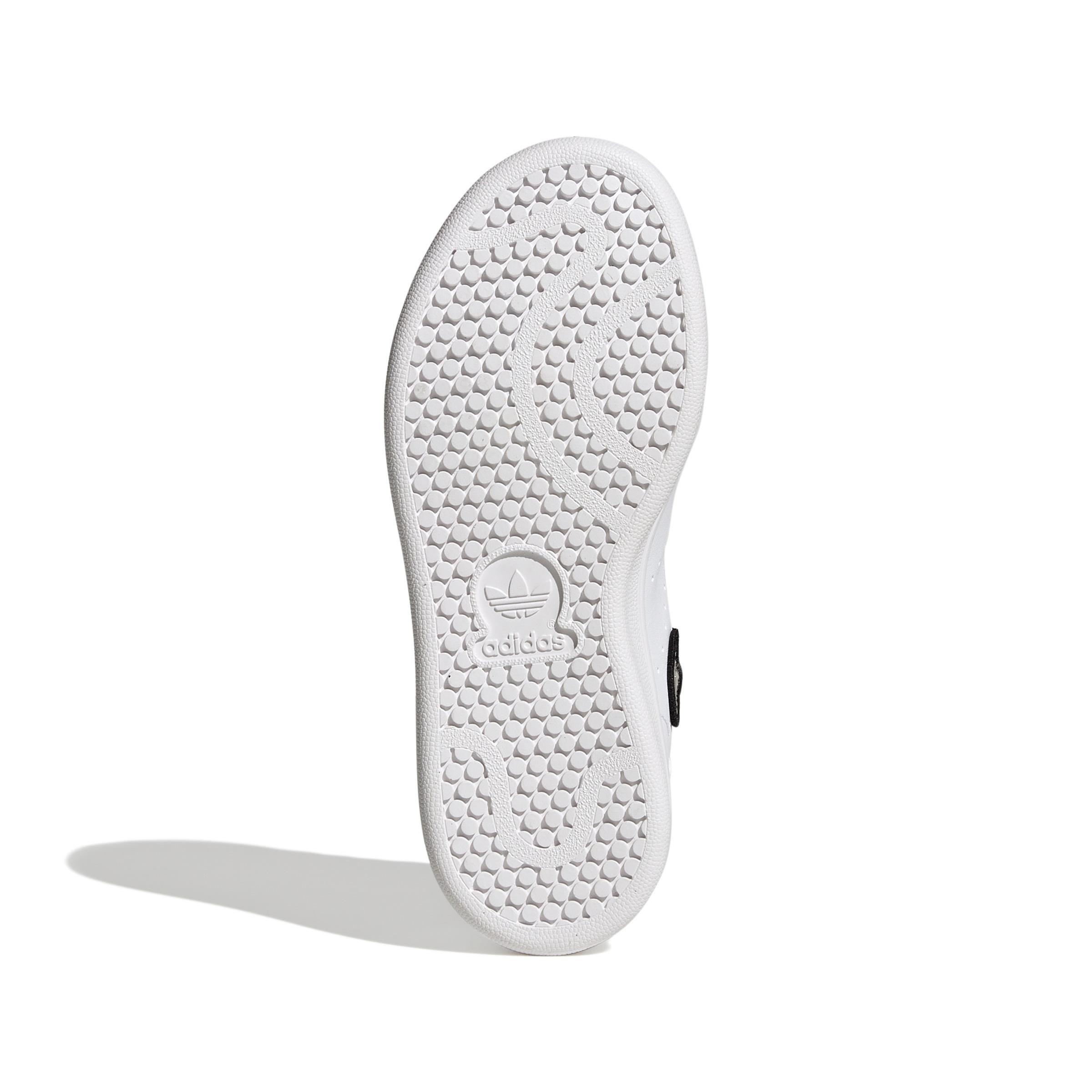 Unisex Kids Stan Smith Shoes, White, A901_ONE, large image number 8