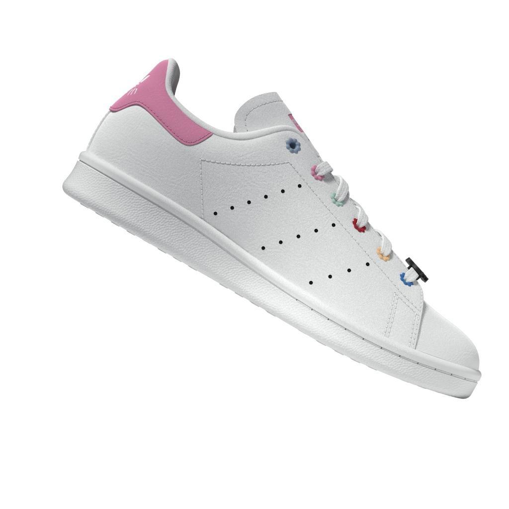 Unisex Stan Smith Shoes, White, A901_ONE, large image number 3