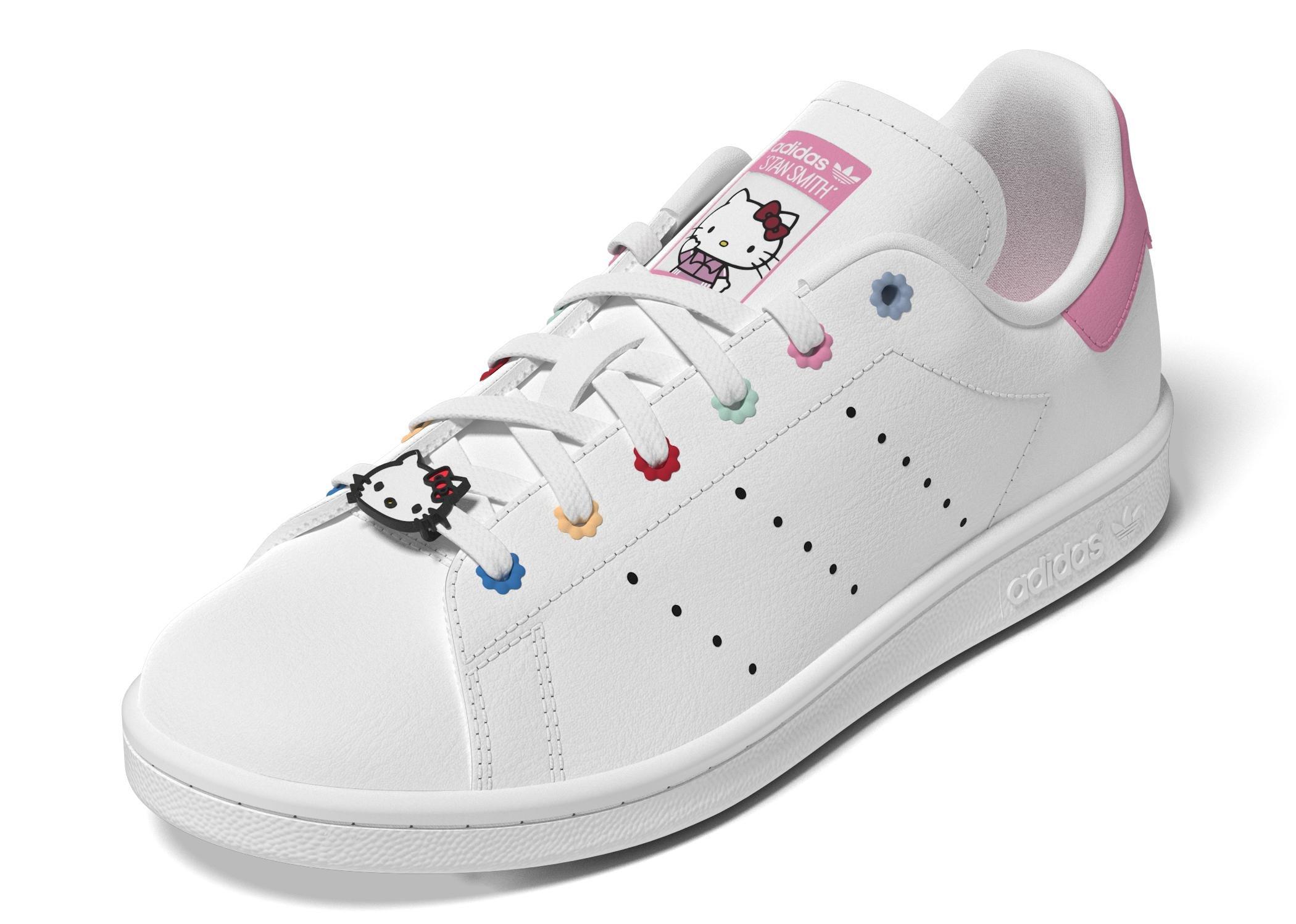 Unisex Stan Smith Shoes, White, A901_ONE, large image number 4