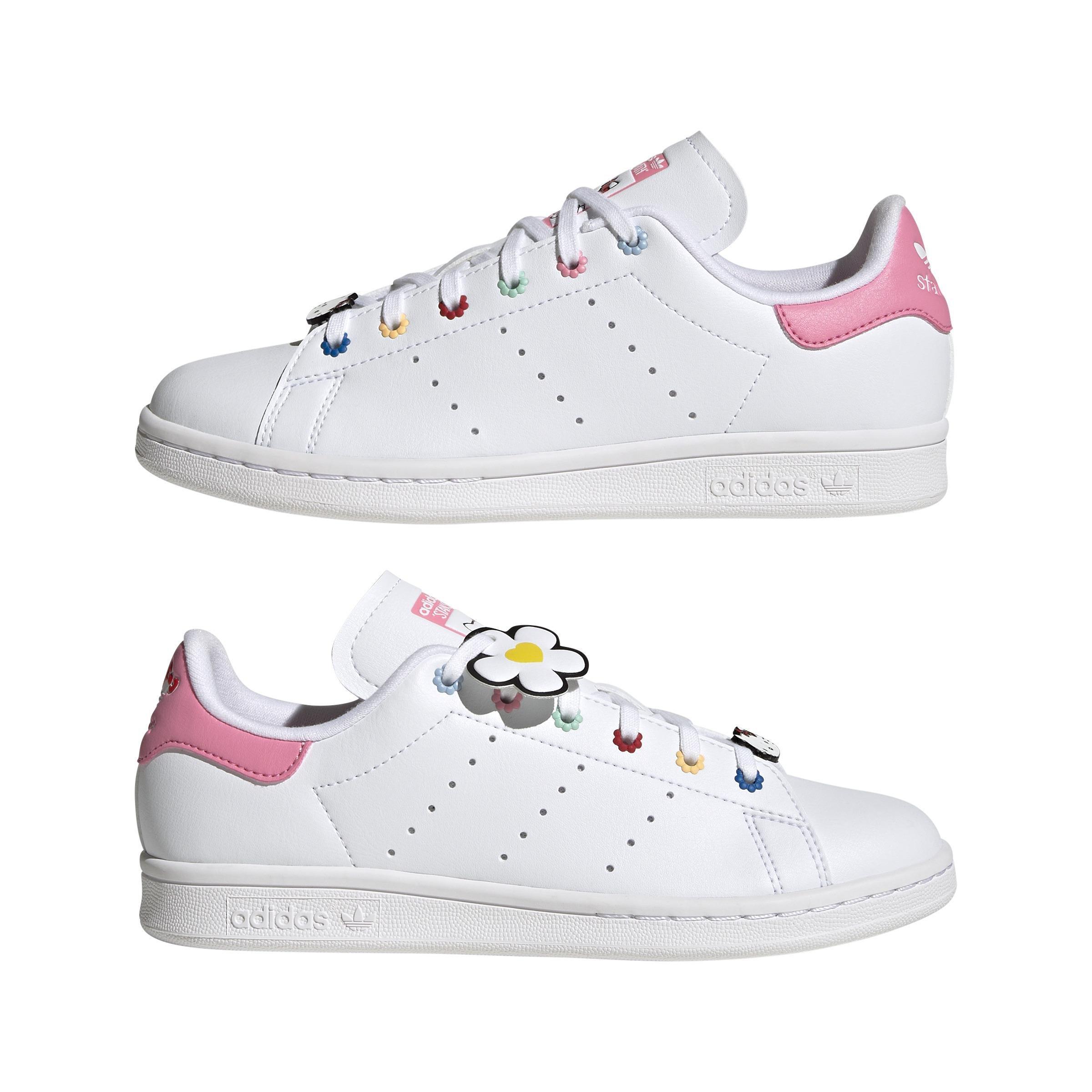 Unisex Stan Smith Shoes, White, A901_ONE, large image number 8